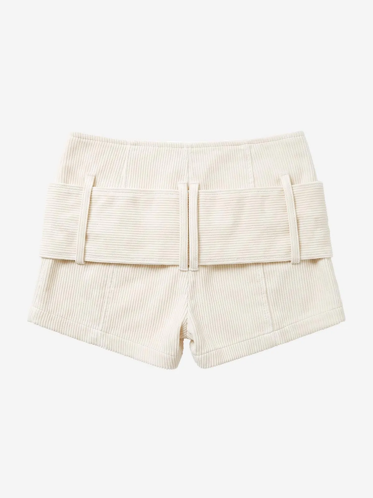Studded Corduroy Double-Breasted Shorts sold by Thesupermade product image thumbnail 4