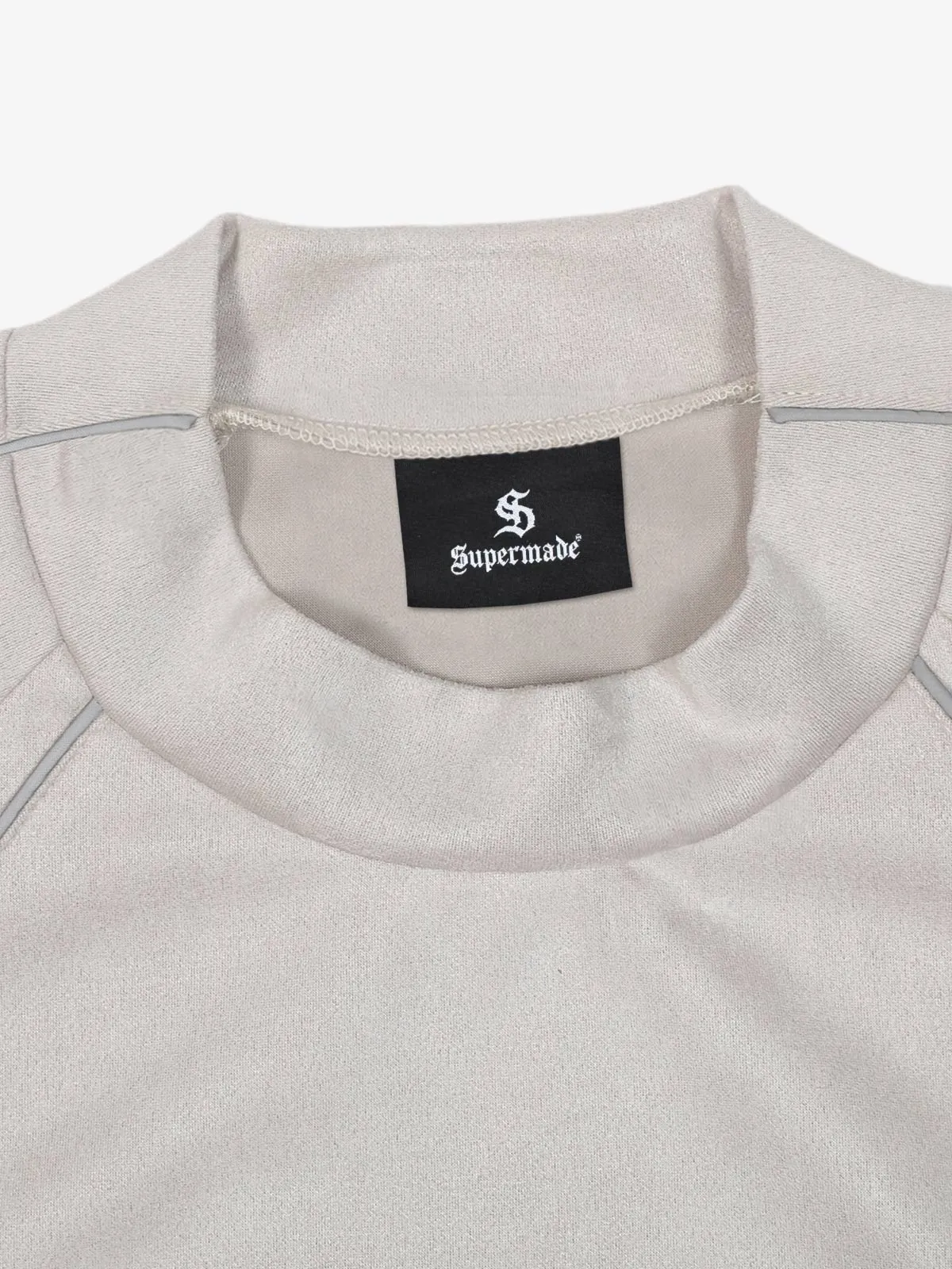 Suede Patchwork Sweatshirt sold by Thesupermade product image thumbnail 5