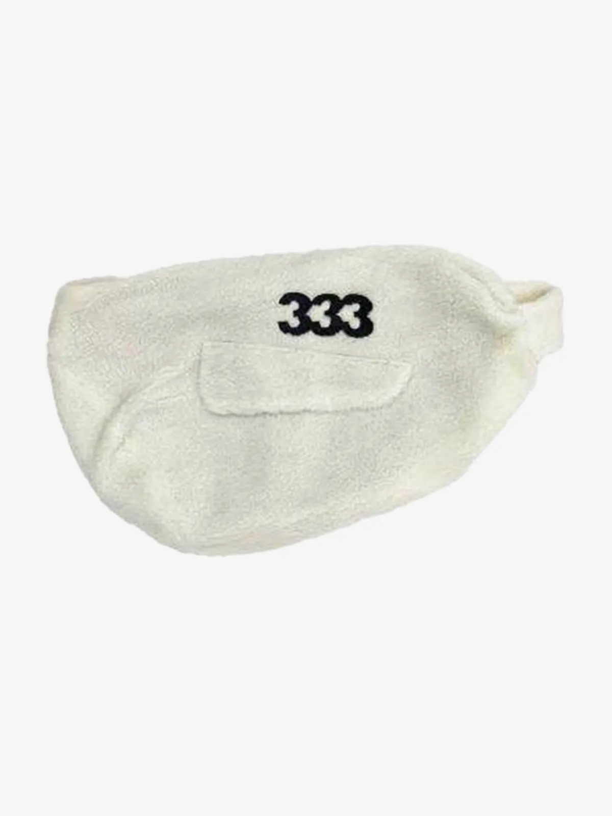 333 Embroidered Fleece Multi-Pocket Hobo Bag sold by Thesupermade product image thumbnail 5