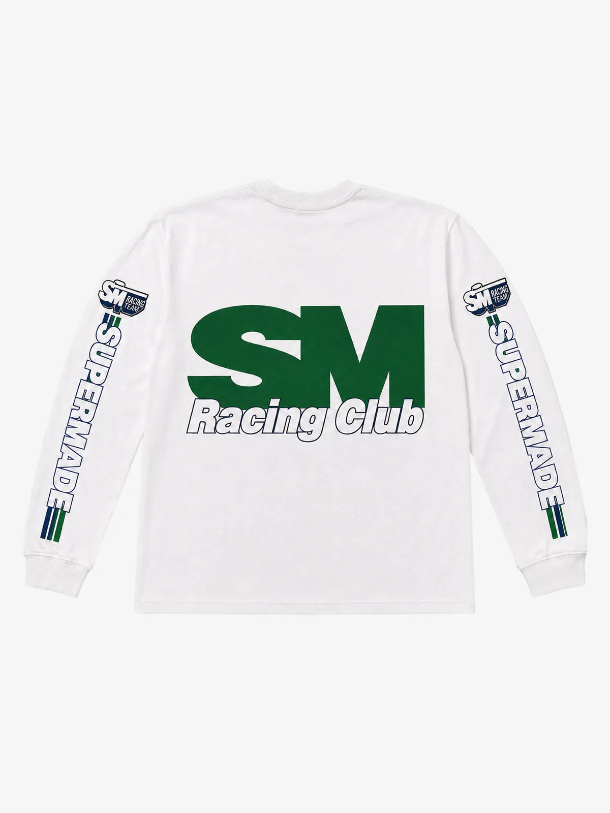 Racing Graphic Cropped Long Sleeve Tee sold by Thesupermade product image thumbnail 3