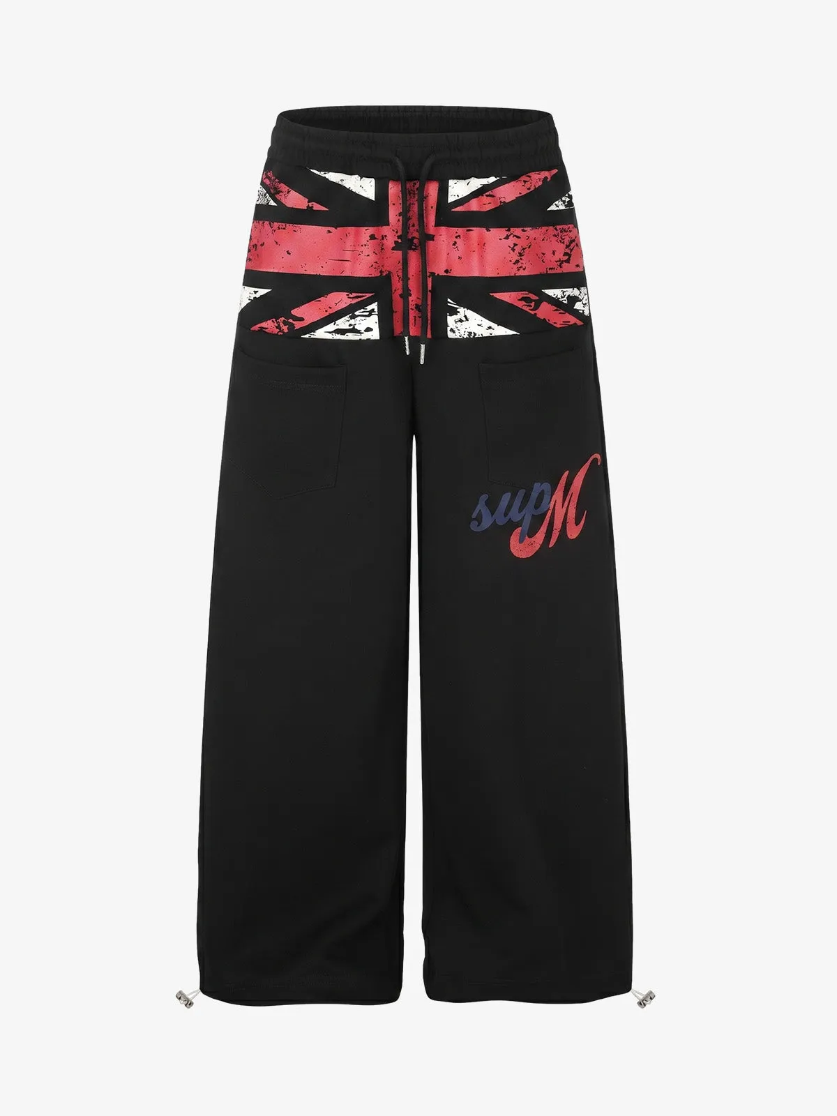 Flag Graphic Baggy Sweatpants sold by Thesupermade product image thumbnail 3