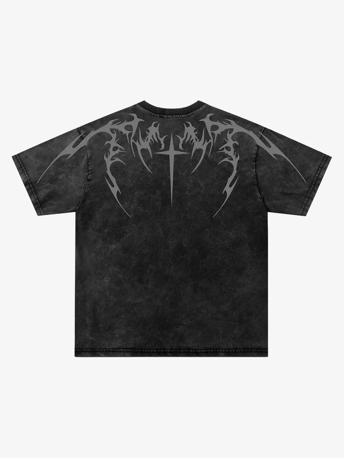 Cross Thorn Graphic Distressed Tee sold by Thesupermade product image thumbnail 2