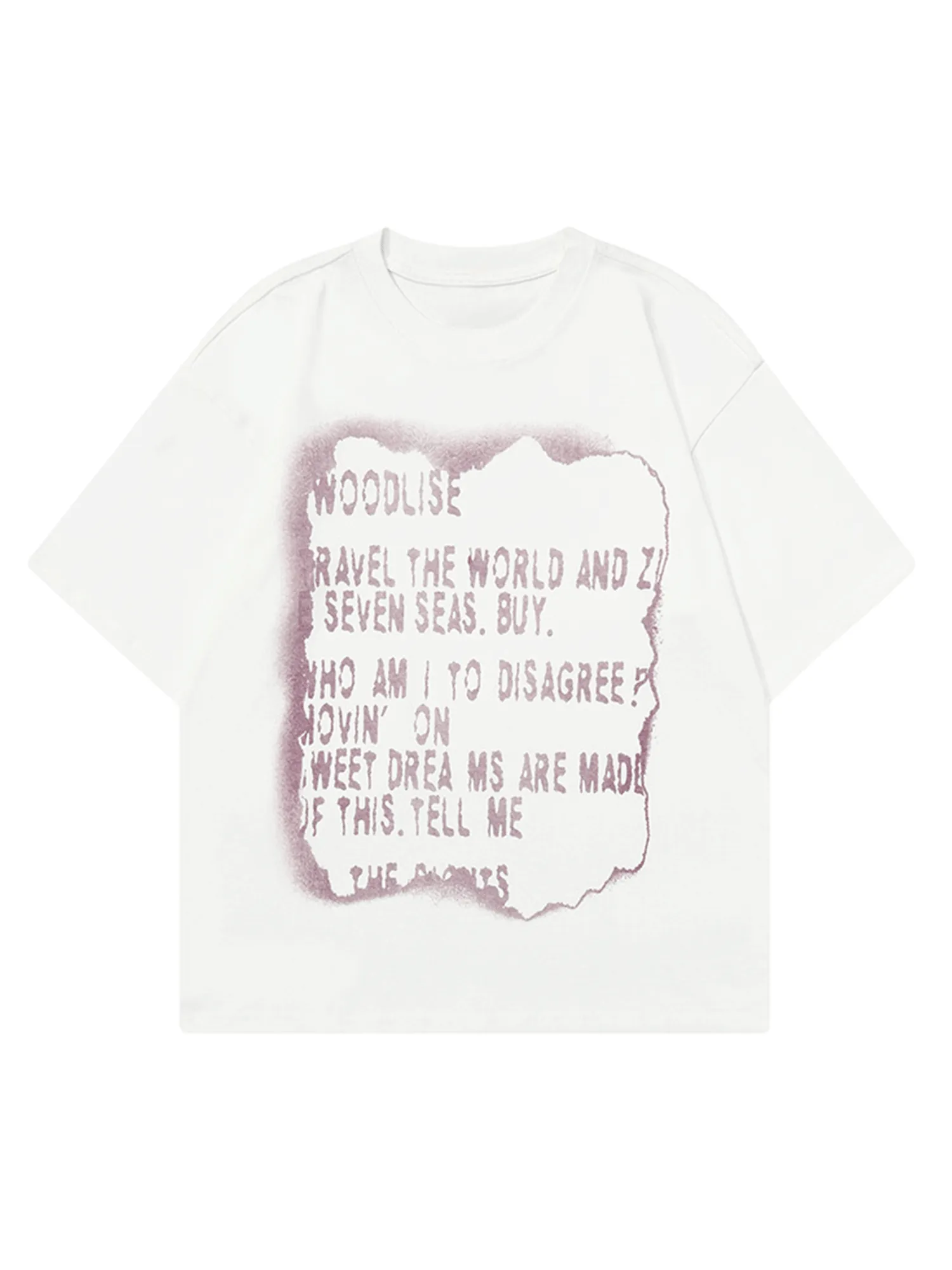 Thesupermade Vintage American Retro Street Rap T-Shirt sold by Thesupermade