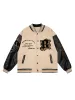 Thesupermade Flame Elements Letter Embroidery Baseball Jacket -1608 sold by Thesupermade