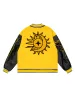 Thesupermade Flame Elements Letter Embroidery Baseball Jacket -1608 sold by Thesupermade