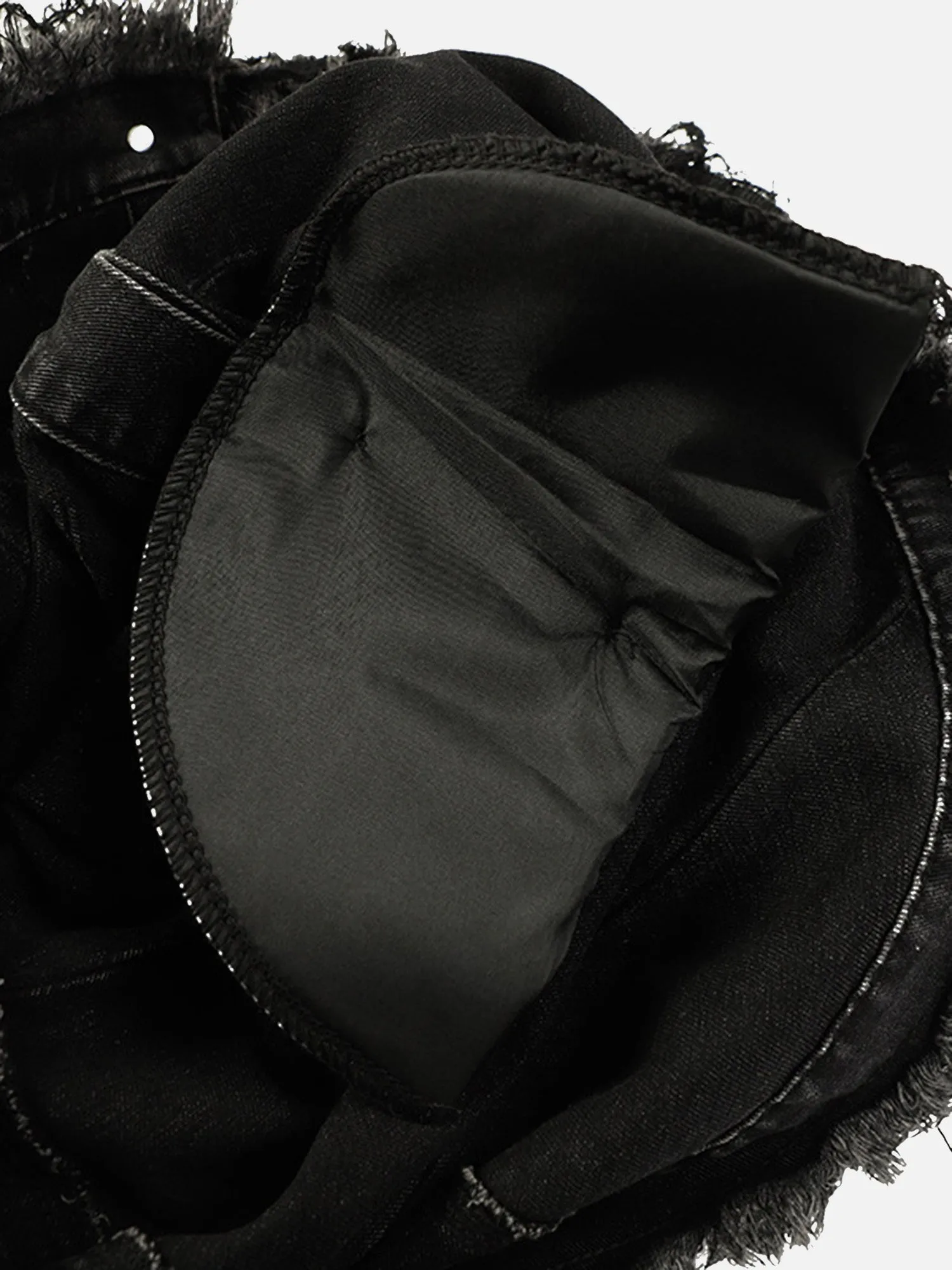 Thesupermade American Street Fashion Heavy Industry Washed Denim Jacket sold by Thesupermade product image thumbnail 5