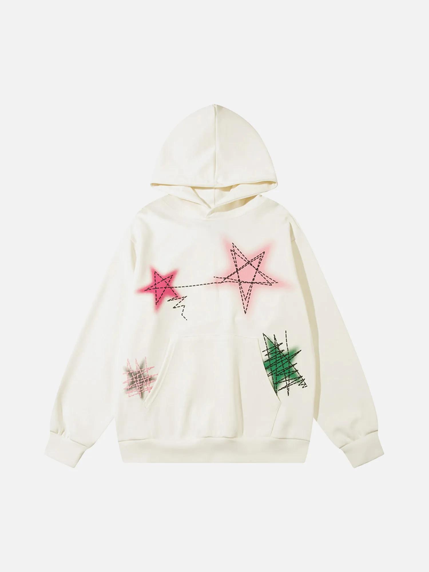 Thesupermade Graffiti Star Hoodie sold by Thesupermade product image thumbnail 5