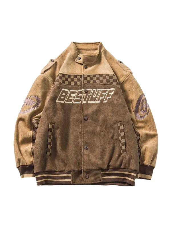 Thesupermade American Vintage Checkerboard Patchwork Jacket - 1853 sold by Thesupermade