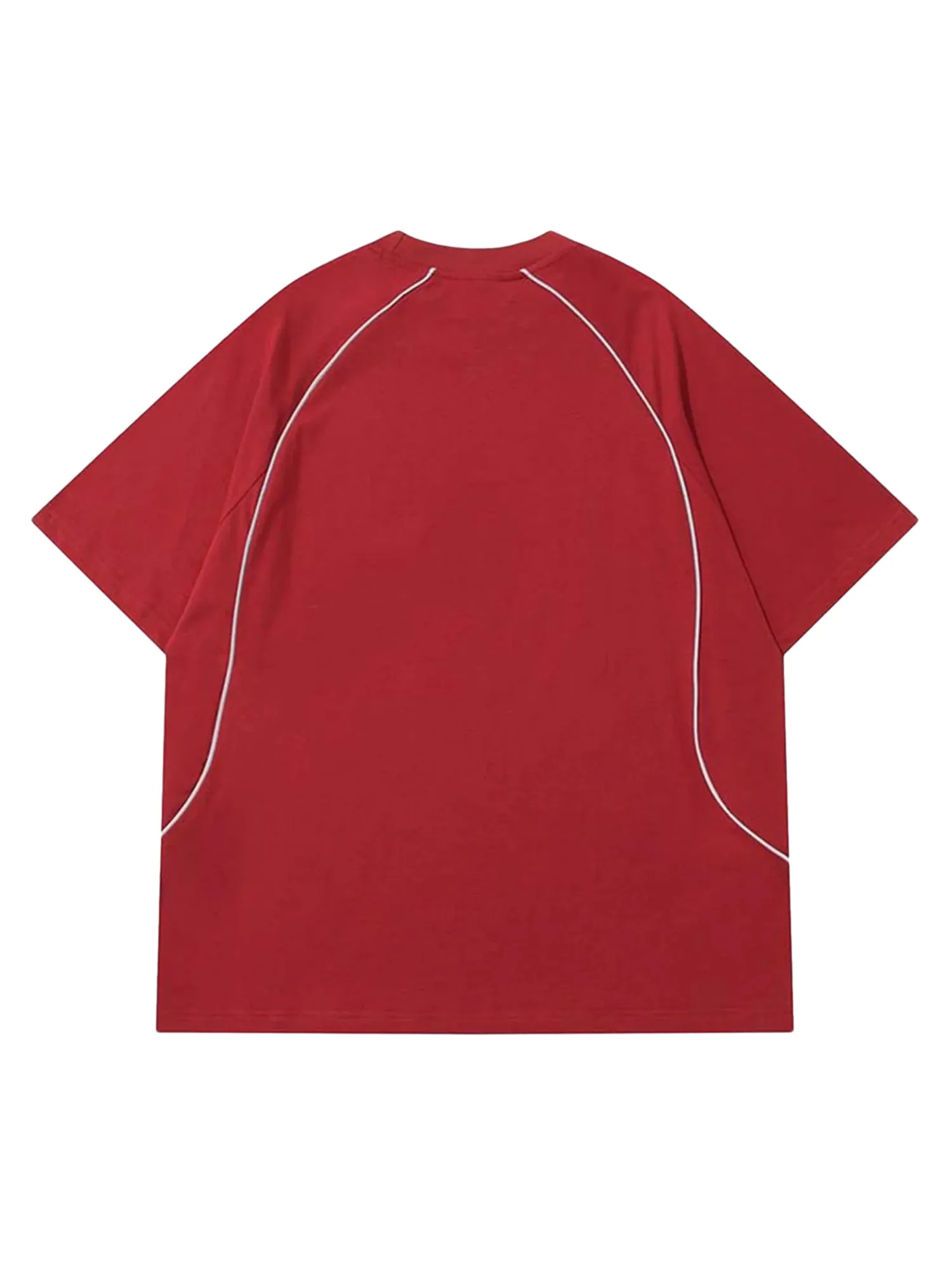 Thesupermade Retro Letter Print T-shirt - 1671 sold by Thesupermade product image thumbnail 2