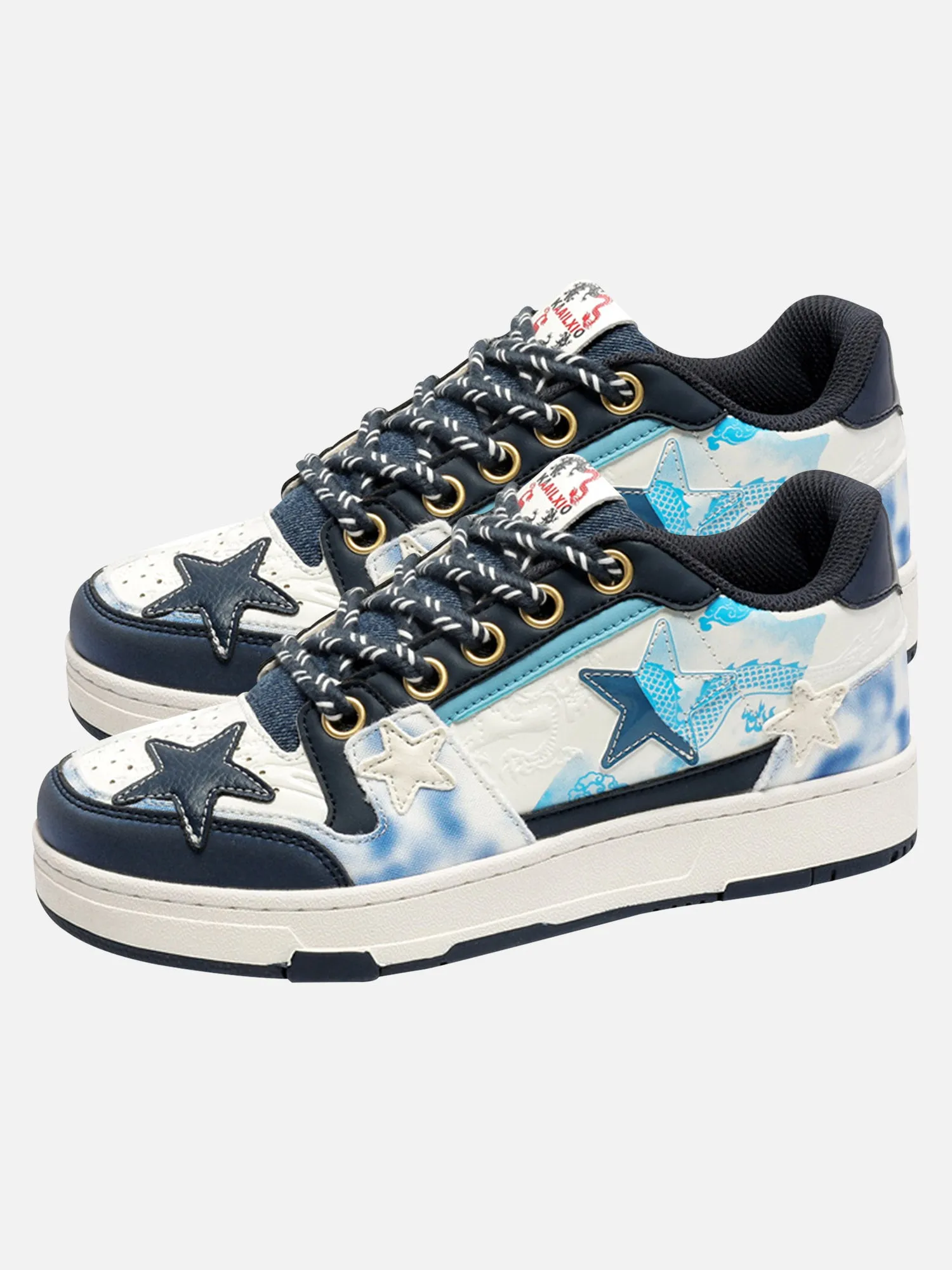 Thesupermade Niche Design Versatile Star Design Shoes sold by Thesupermade