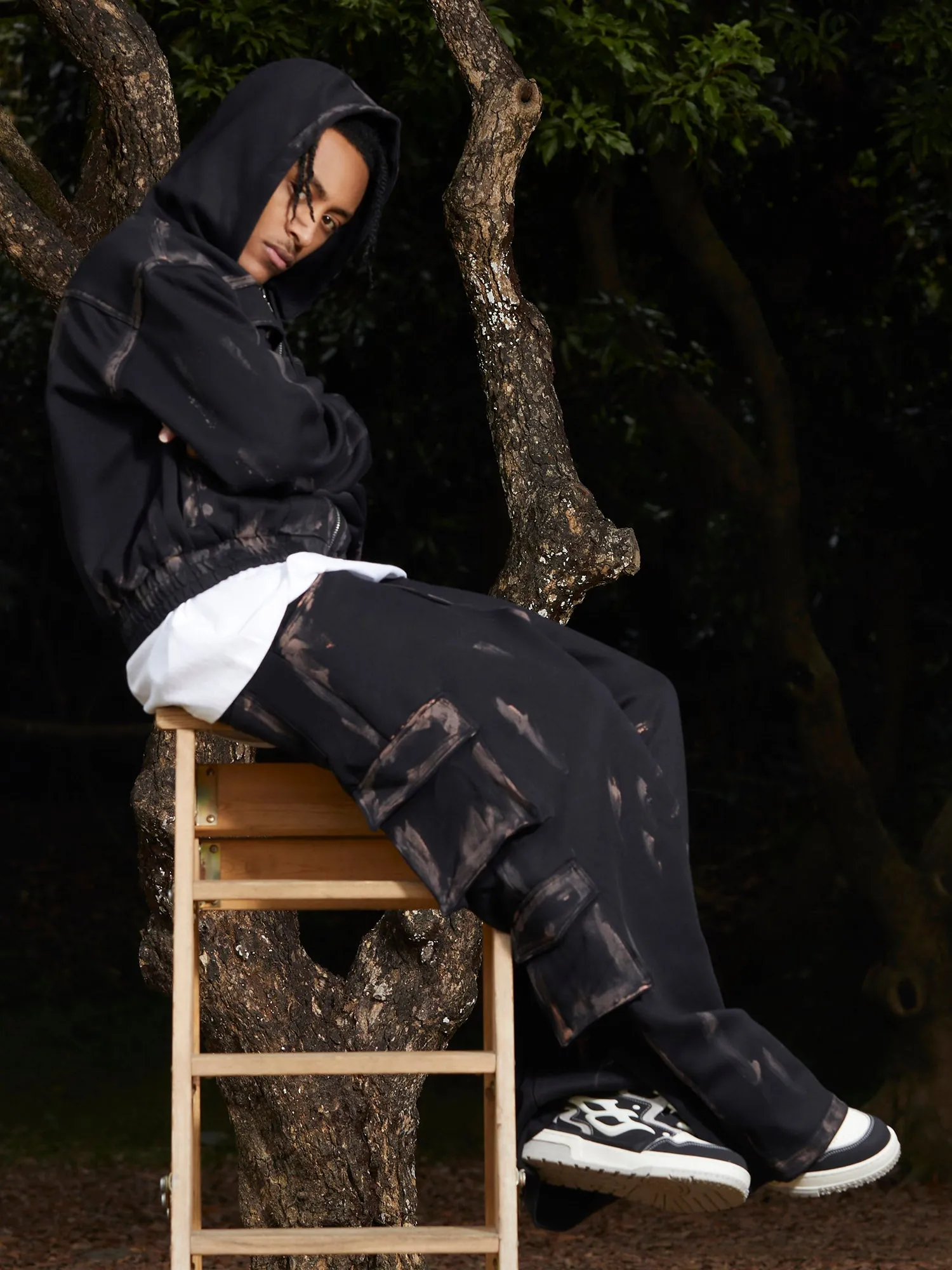 Thesupermade High Street Hand Painted Graffiti Casual Suit sold by Thesupermade product image thumbnail 2