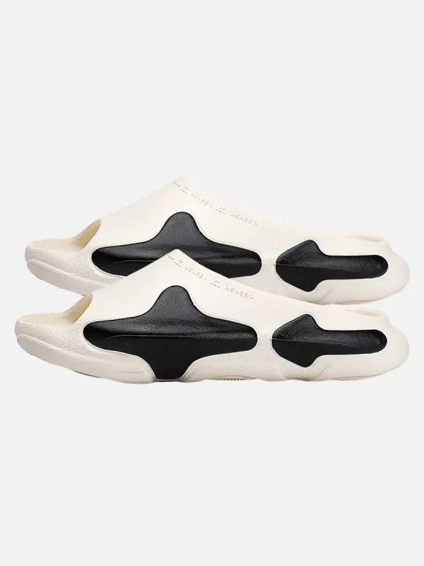 Fashionable And Personalized Creative Star Design Contrast Slippers sold by Thesupermade