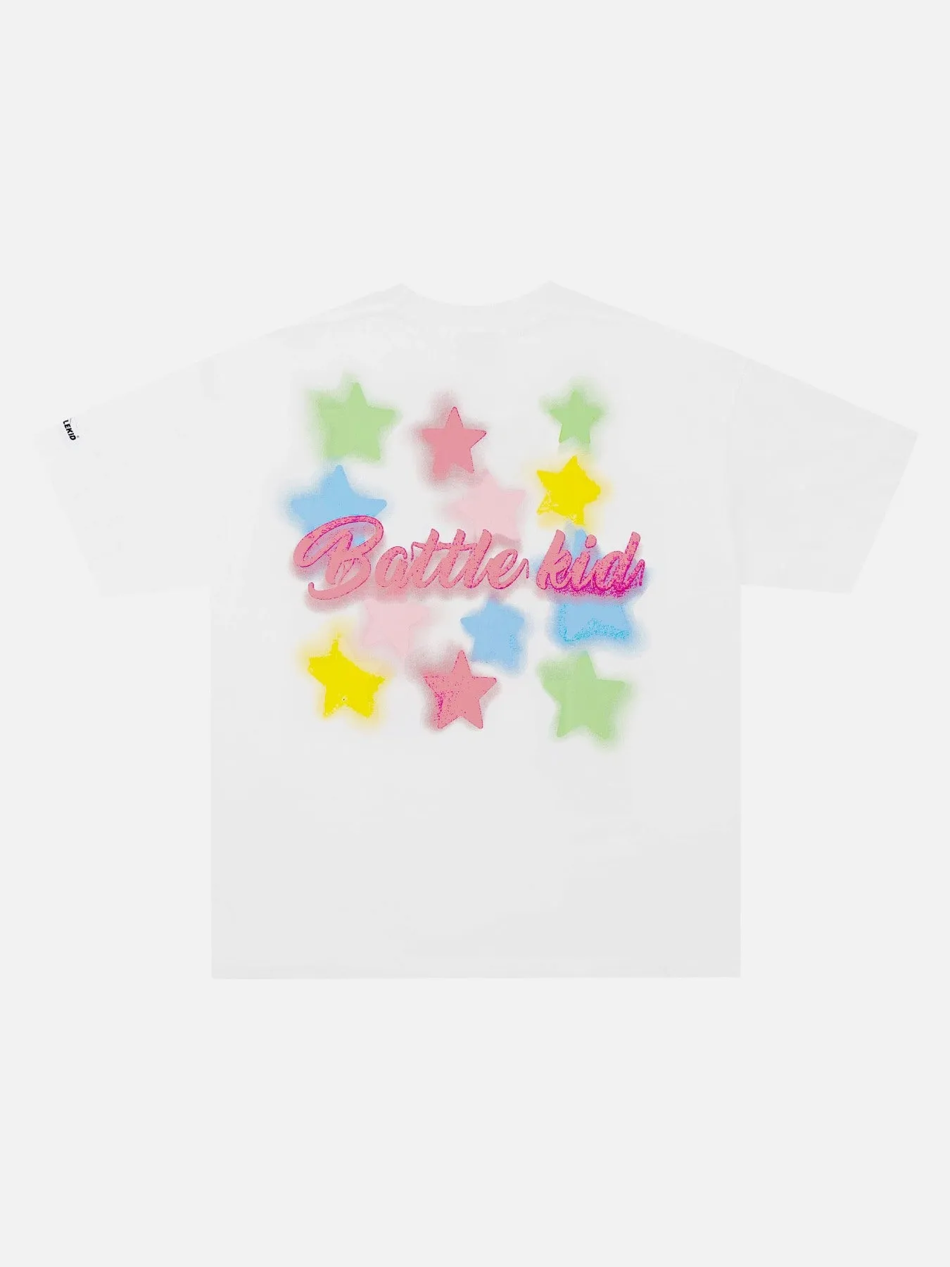 Thesupermade Star Letter Foam Print T-shirt - 1781 sold by Thesupermade product image thumbnail 4