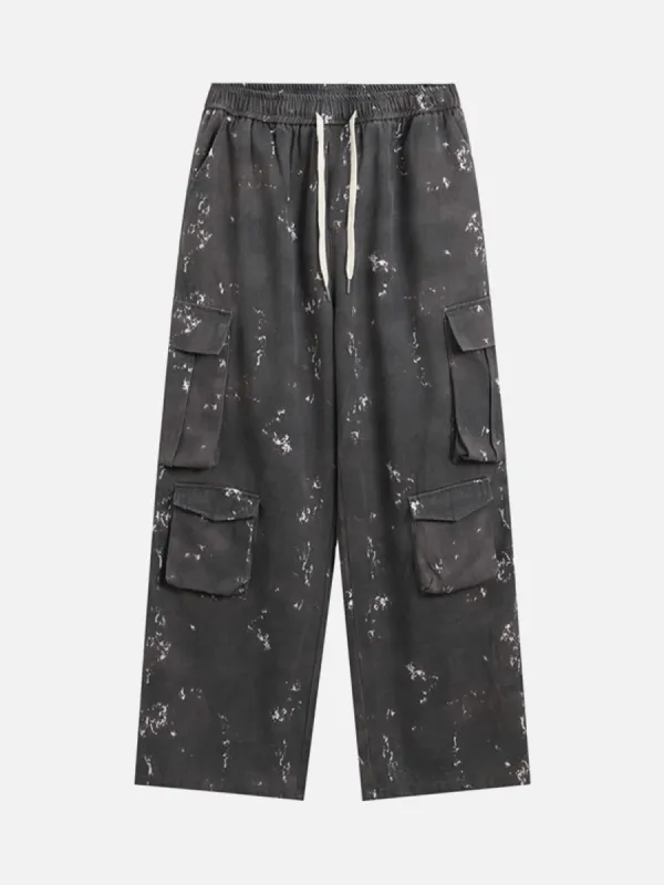 High Street Multi-pocket Workwear Casual Sweatpants sold by Thesupermade