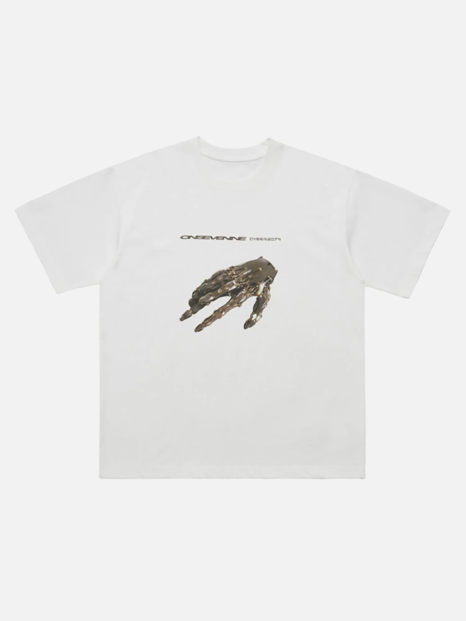 Functional Printed Design Loose Oversize T-shirt sold by Thesupermade