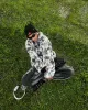 Heavy-Duty Faux Lambswool Tie-Dye Urban Jacket - 1558 sold by Thesupermade