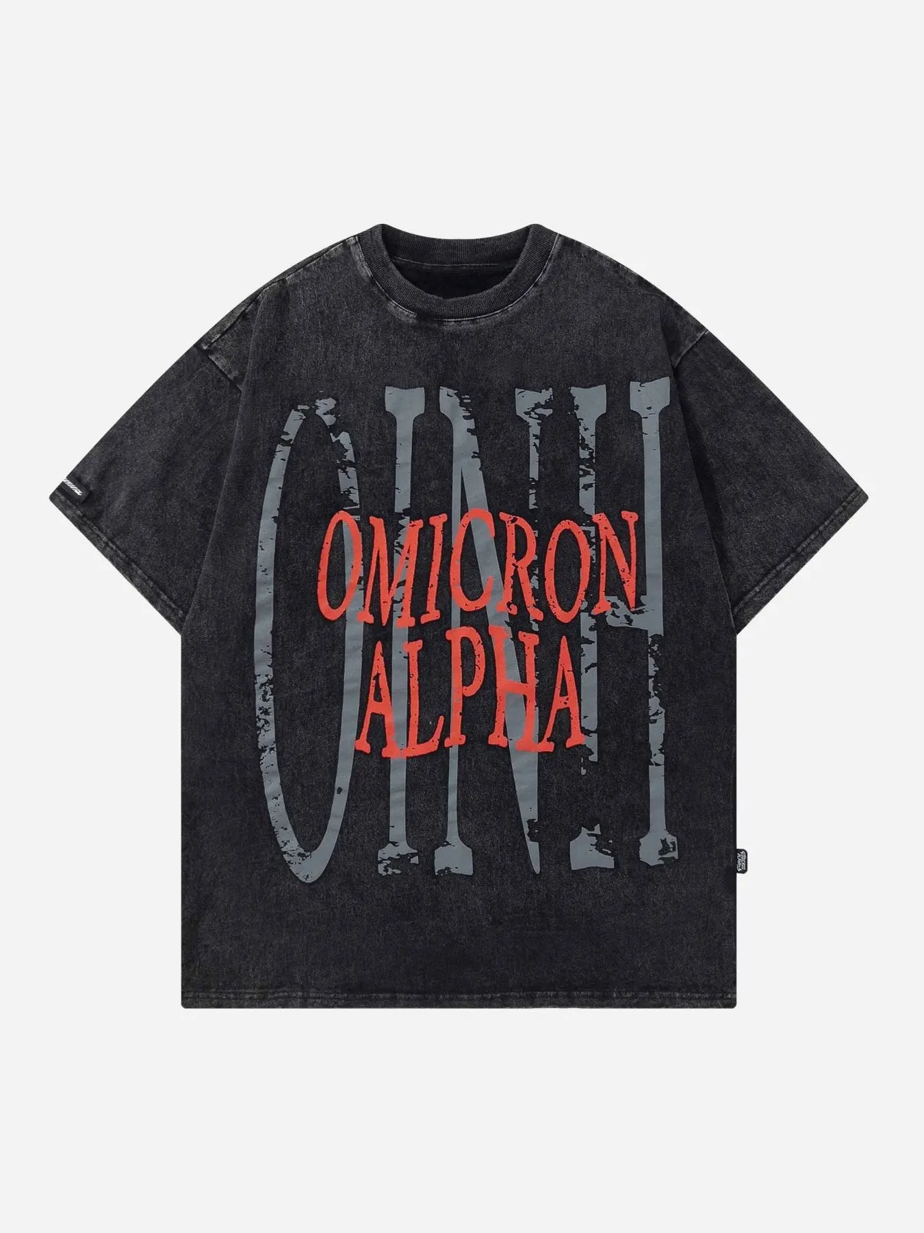 Thesupermade Graffiti Washed Old Loose T-shirt sold by Thesupermade