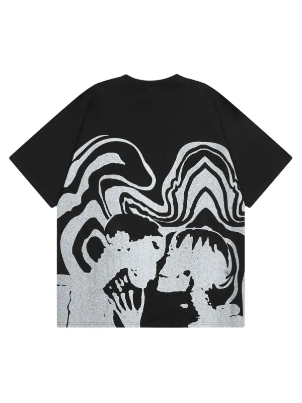 Thesupermade Dark Skeleton T-shirt sold by Thesupermade