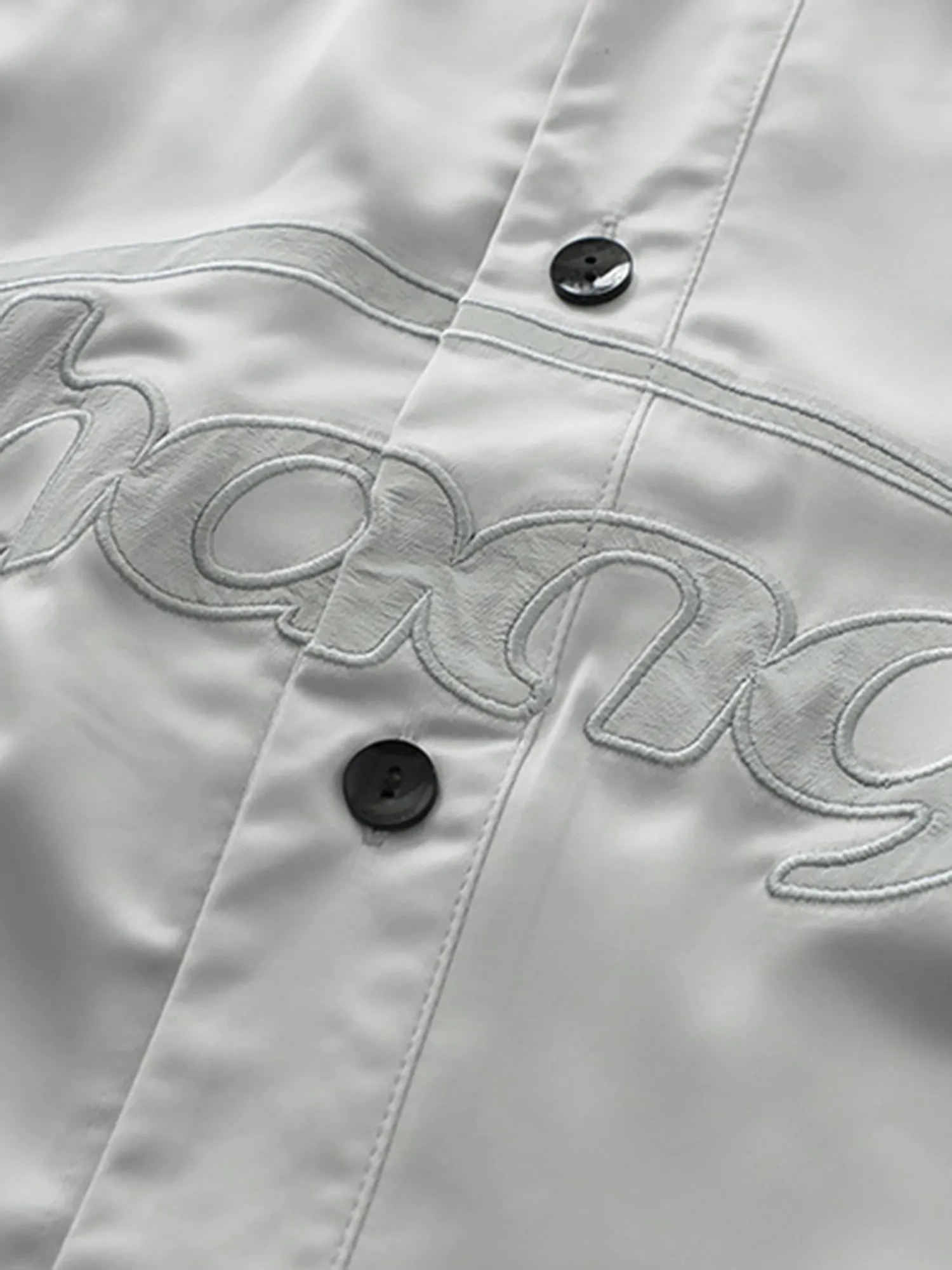 Thesupermade Trendy Brand Simple Letter Loose Short-sleeved POLO Shirt sold by Thesupermade product image thumbnail 5