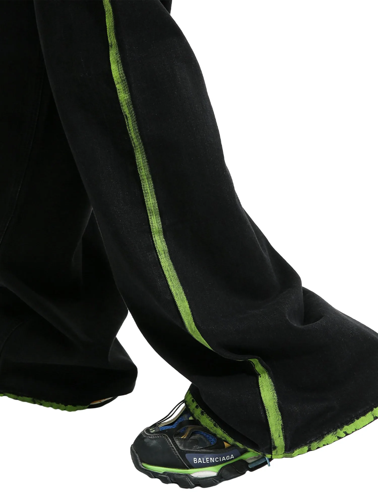 Thesupermade Niche Design Hand-painted Graffiti Jeans - 1951 sold by Thesupermade product image thumbnail 2