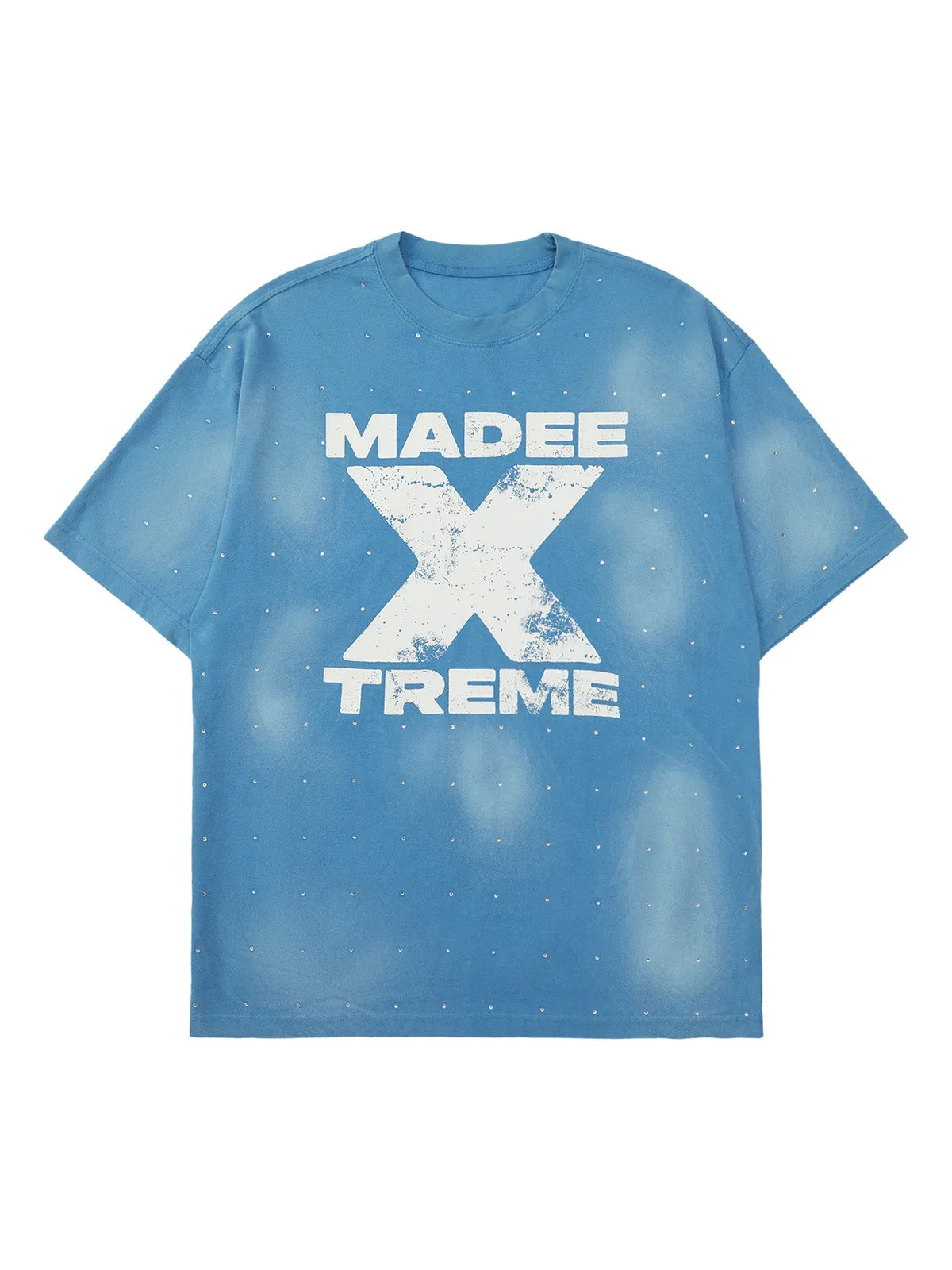 Thesupermade Retro Crystal Letter T-shirt sold by Thesupermade product image thumbnail 4
