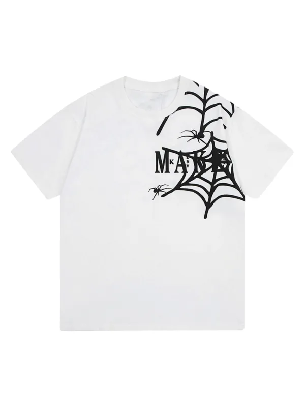 American High Street Spider Print T-shirt sold by Thesupermade