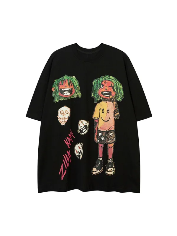 Thesupermade Anime Character Printed T-shirt - 1702 sold by Thesupermade