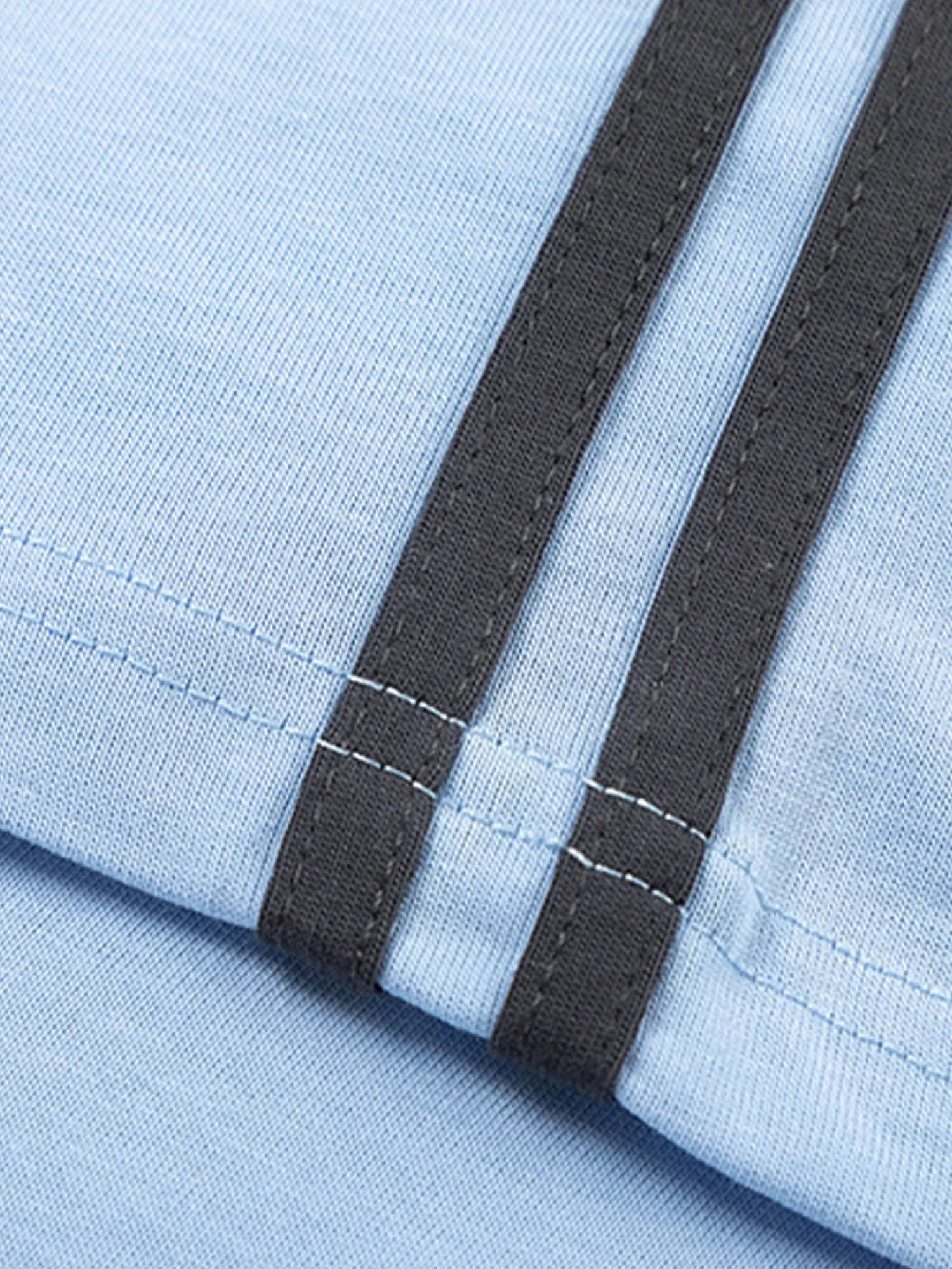 Thesupermade American Retro Contrast Color T-shirt sold by Thesupermade product image thumbnail 5