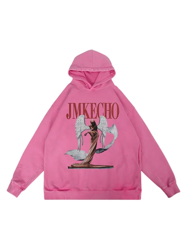 Thesupermade Angel Statue Hoodie sold by Thesupermade