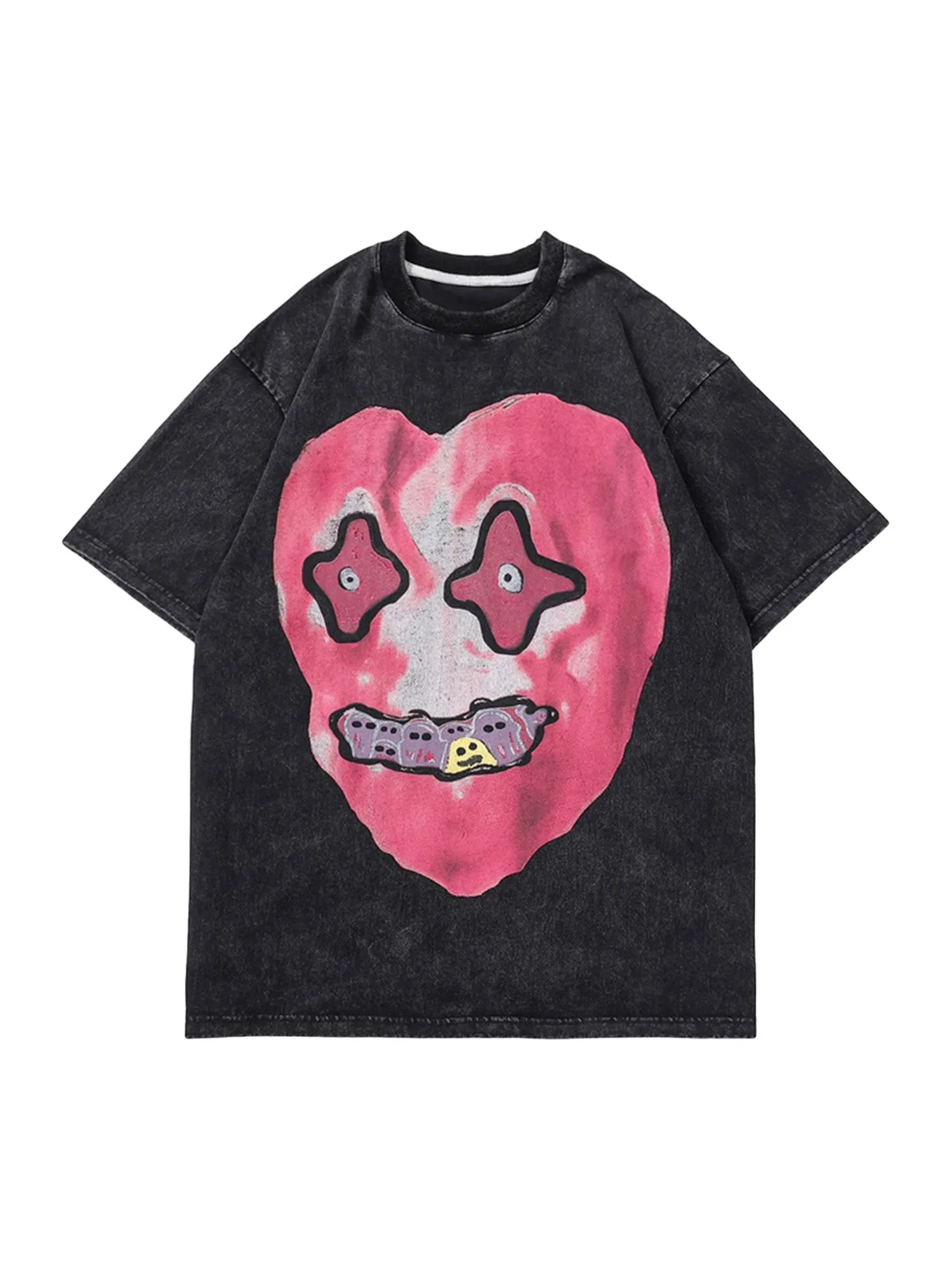 Thesupermade Fun Graphic Printed Oversized T-shirt - 2030 sold by Thesupermade