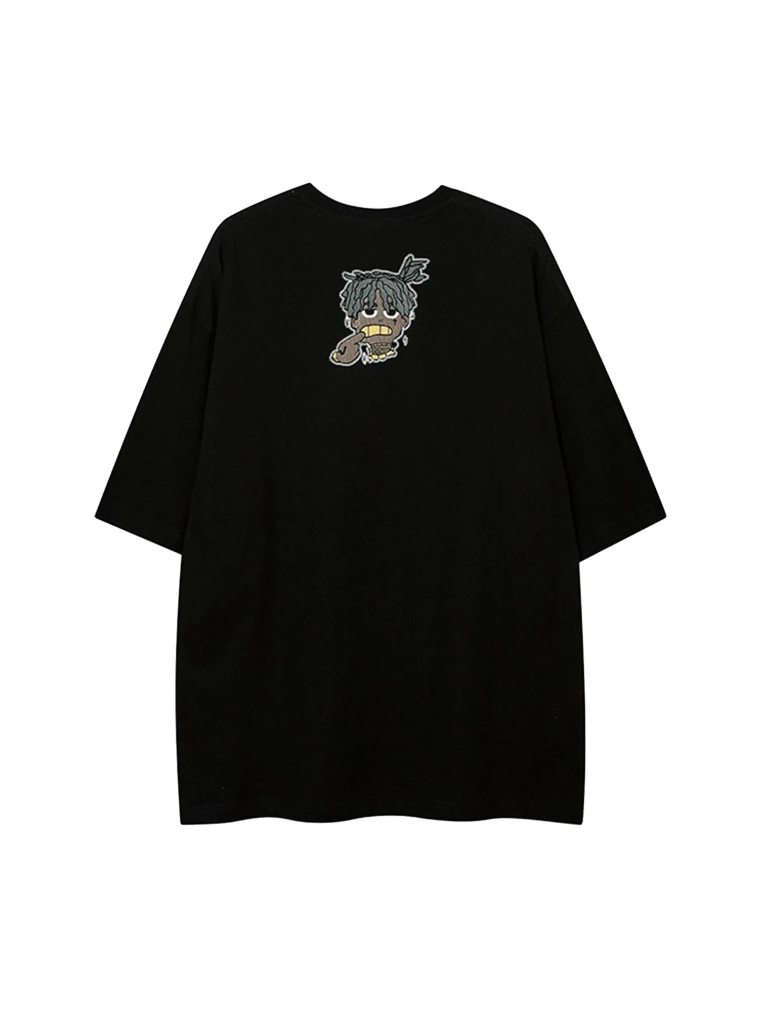 Thesupermade Cartoon Foam Loose T-Shirt sold by Thesupermade product image thumbnail 2