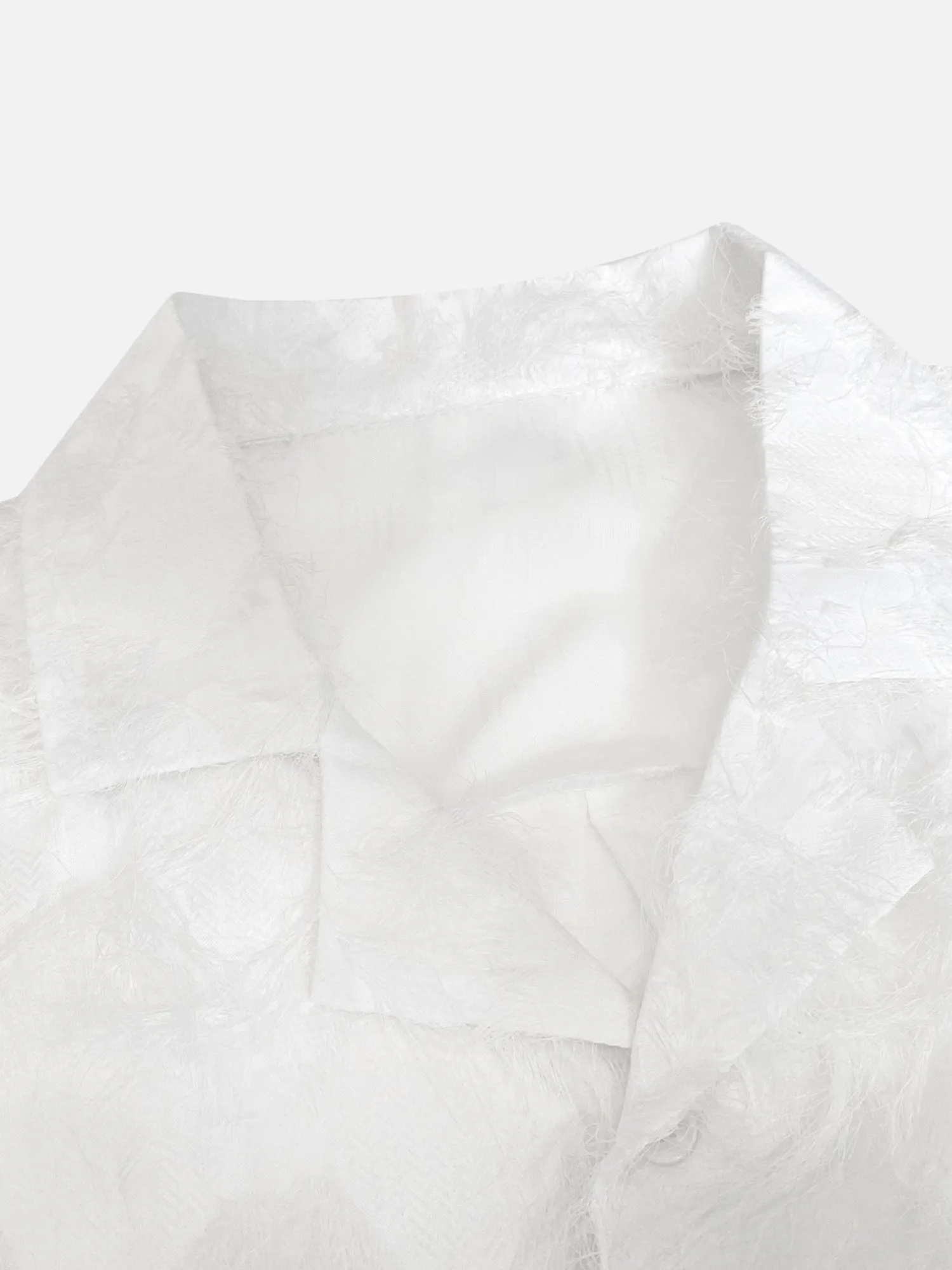 Niche Design Textured Short-sleeved Shirt sold by Thesupermade product image thumbnail 3