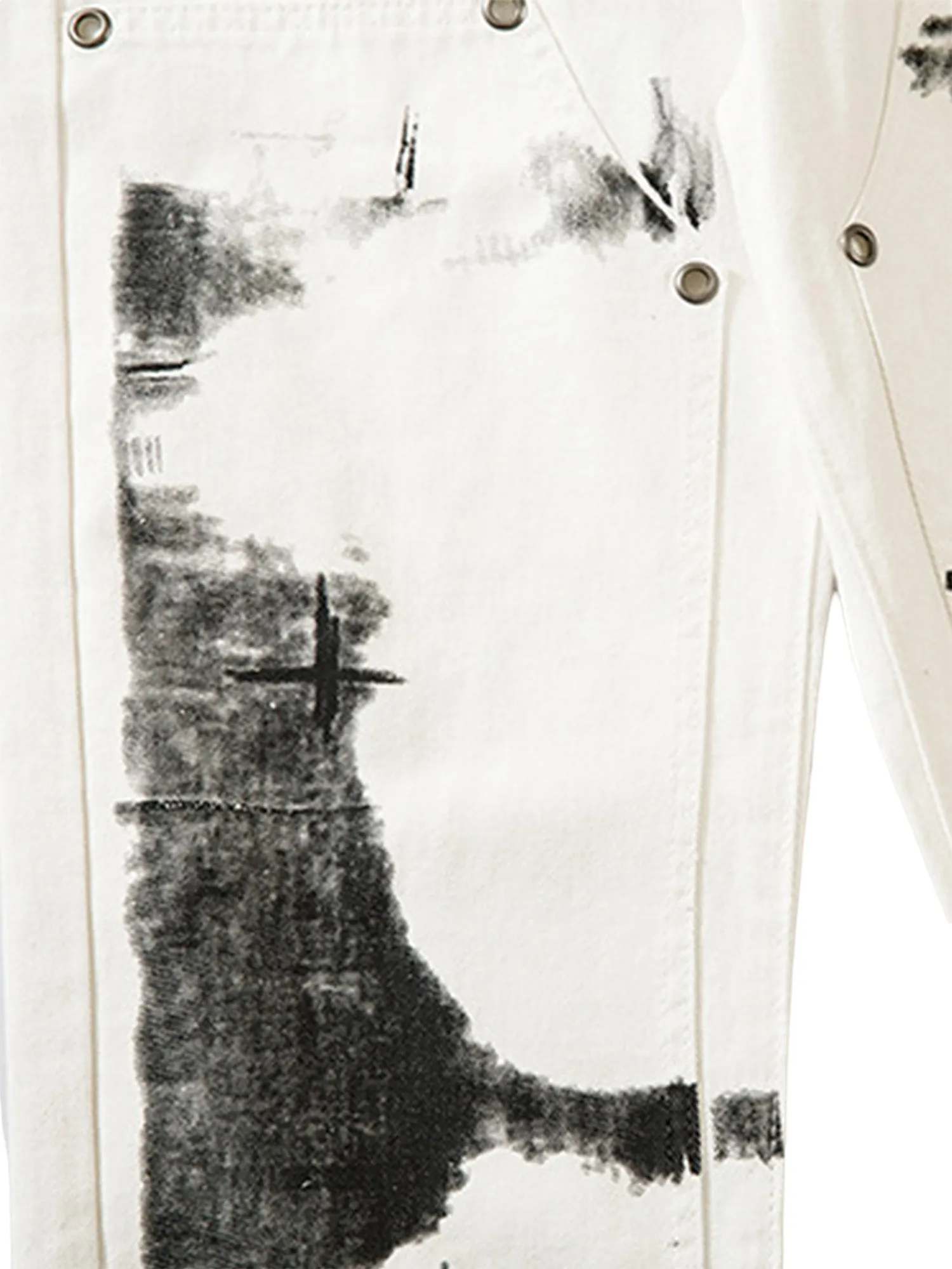 Graffiti Print Track Pants sold by Thesupermade product image thumbnail 4