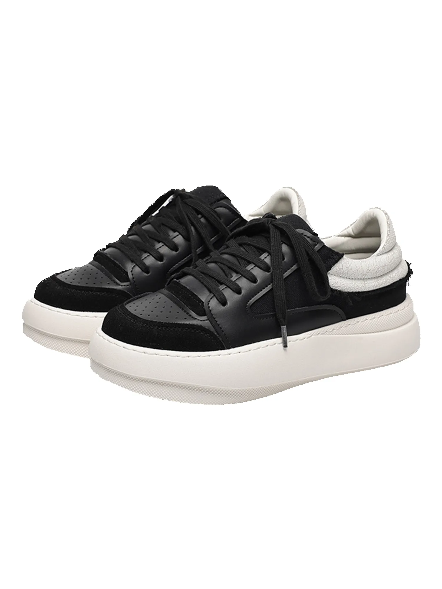 Thesupermade Versatile Centennial Low Leather Sneakers - 2153 sold by Thesupermade