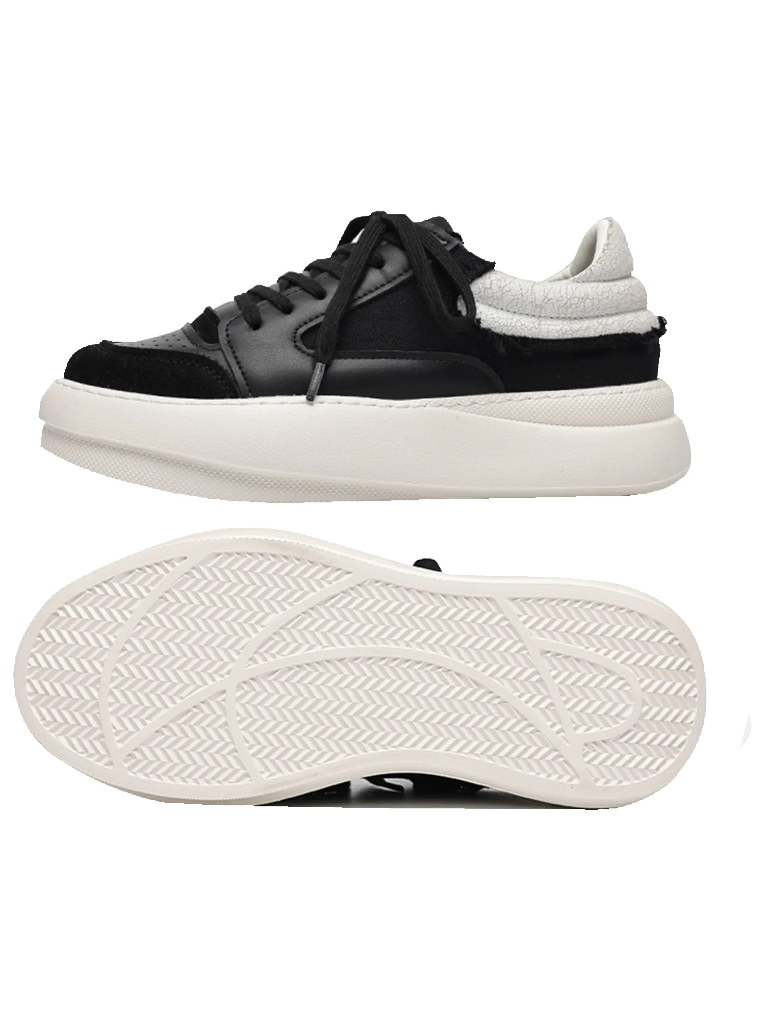 Thesupermade Versatile Centennial Low Leather Sneakers - 2153 sold by Thesupermade product image thumbnail 4