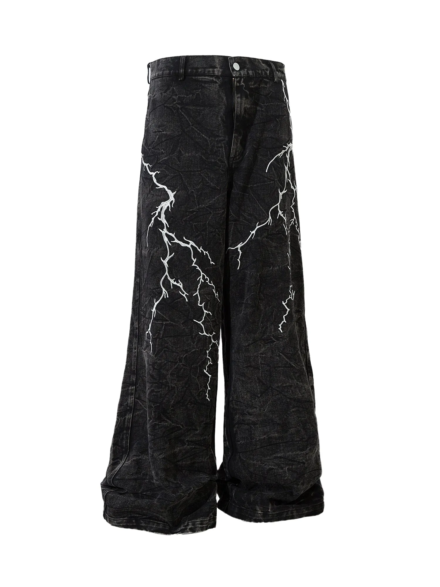 Thesupermade High Street Hip-hop Distressed Washed Jeans - 2185 sold by Thesupermade