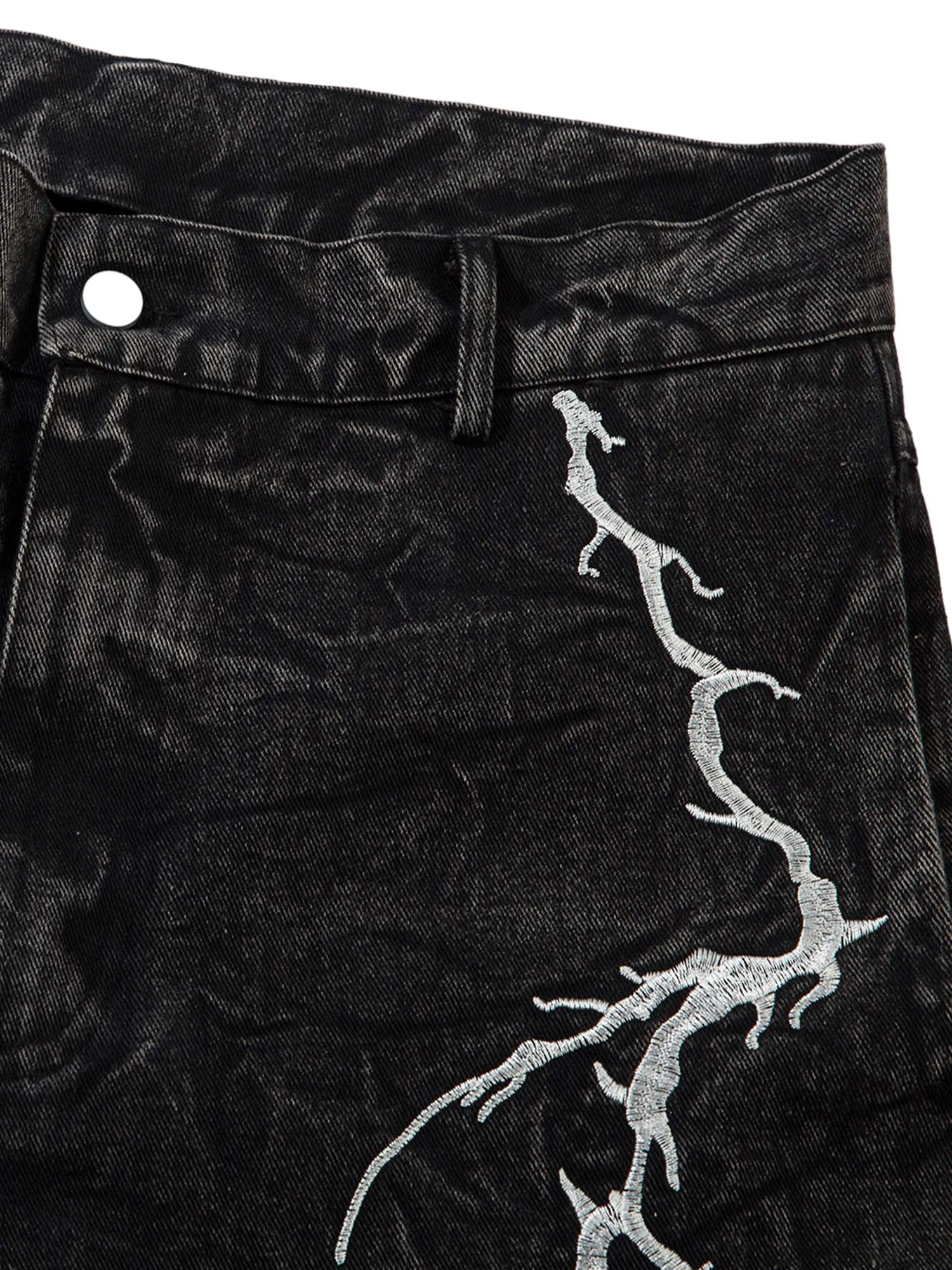 Thesupermade High Street Hip-hop Distressed Washed Jeans - 2185 sold by Thesupermade product image thumbnail 3