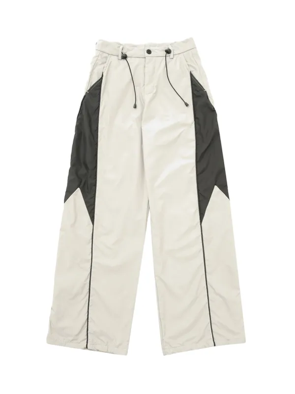 Thesupermade Street Style Spliced Casual Trousers - 2184 sold by Thesupermade