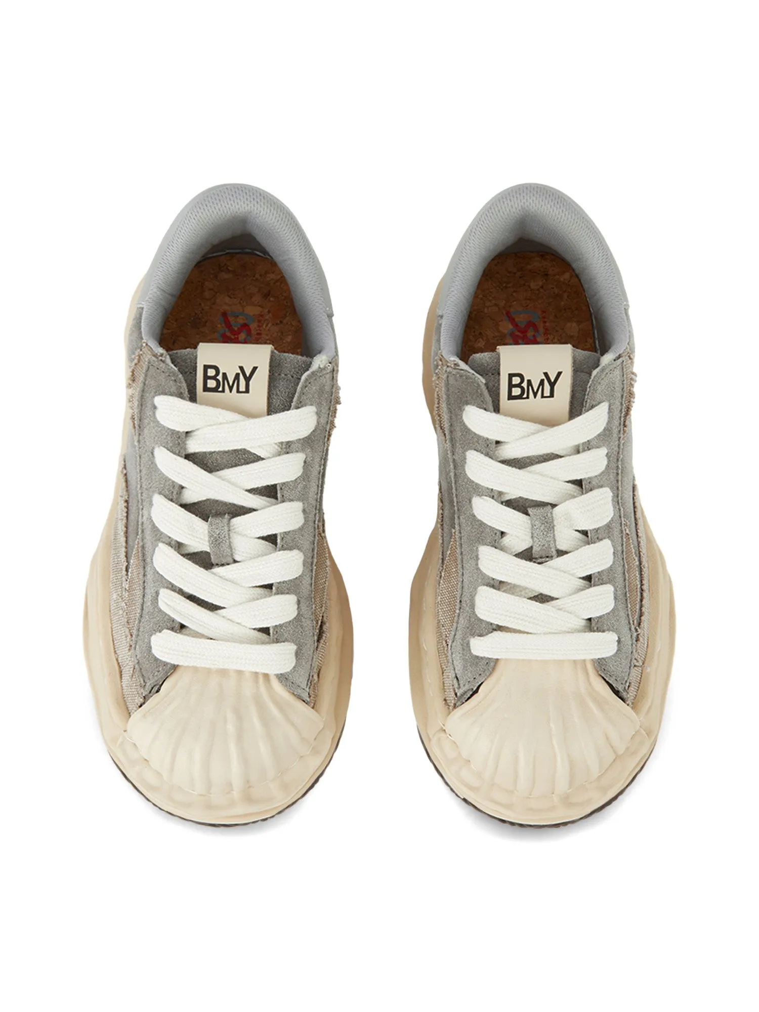 Thesupermade Retro Shell Head Original Sole Washed Sneakers sold by Thesupermade product image thumbnail 3