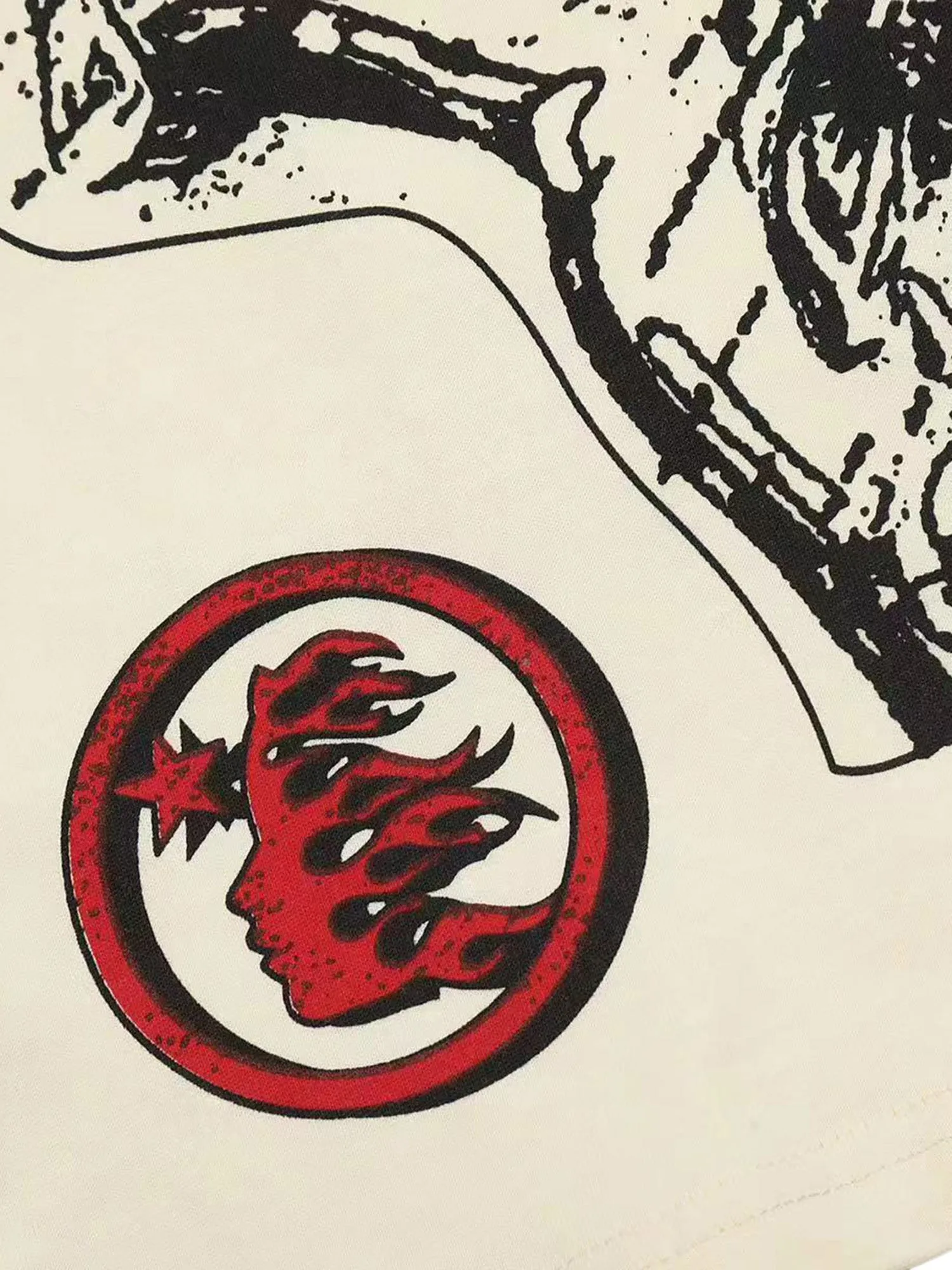 Retro Body Dialysis Printed Hellstar T-shirt sold by Thesupermade product image thumbnail 4