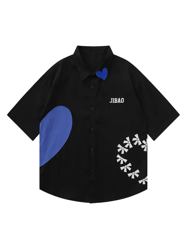 Thesupermade High Street Love Short Sleeve Shirt sold by Thesupermade