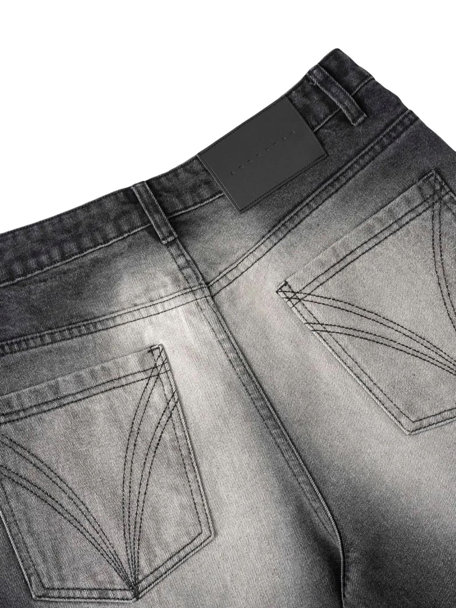 Thesupermade High Street Hip Hop Distressed Washed Jeans sold by Thesupermade product image thumbnail 5