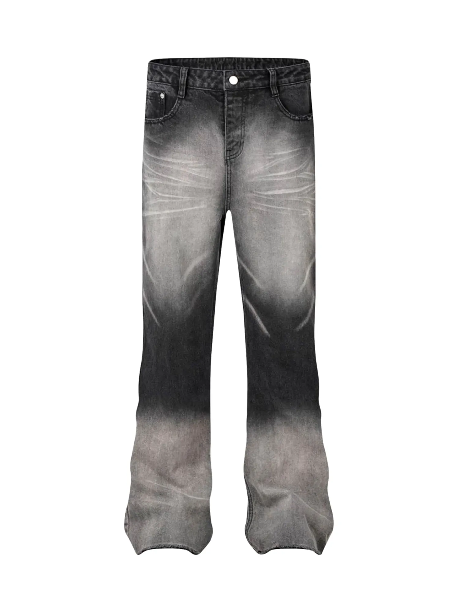 Thesupermade High Street Hip Hop Distressed Washed Jeans sold by Thesupermade product image thumbnail 2