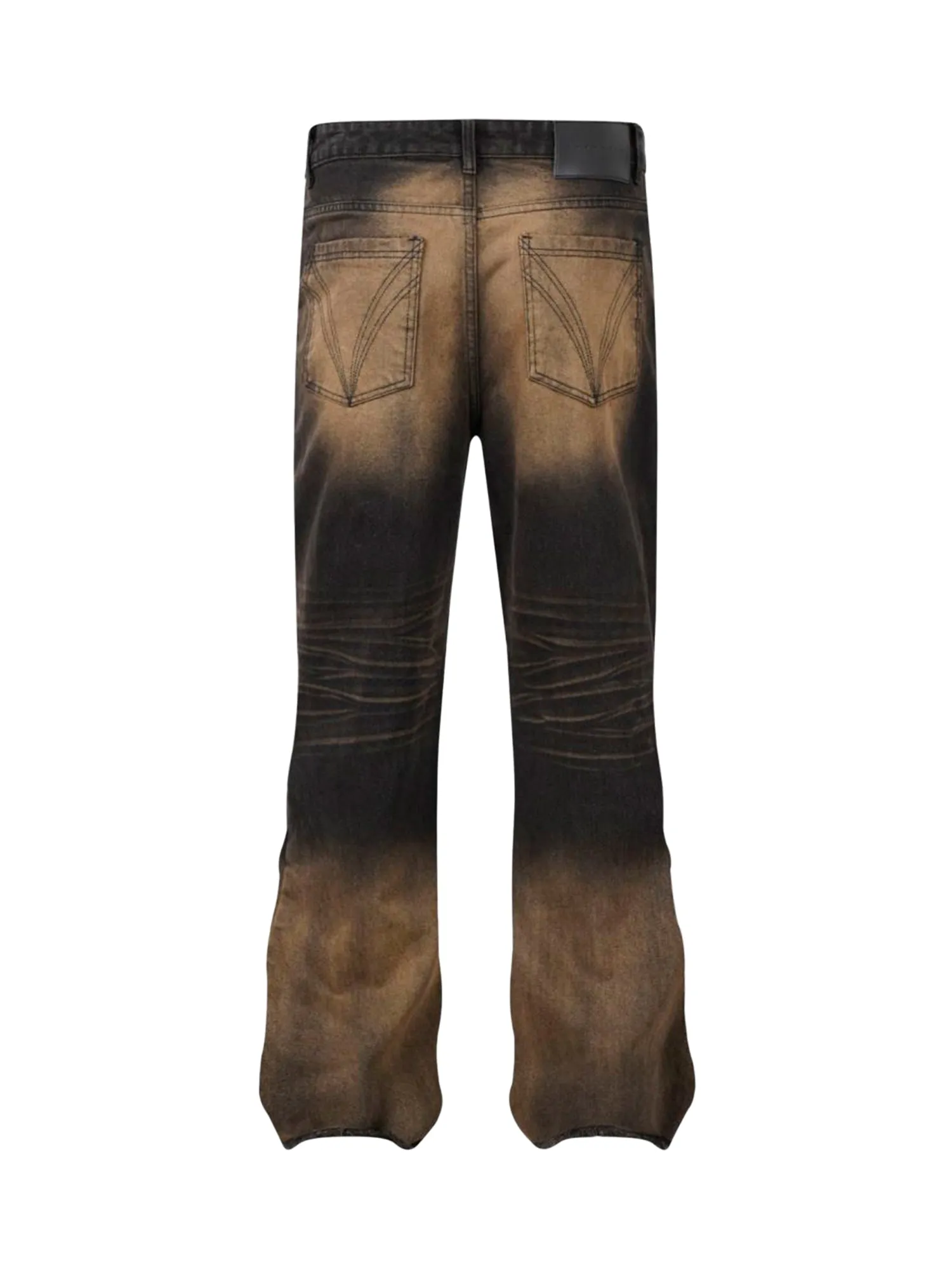 Thesupermade High Street Hip Hop Distressed Washed Jeans sold by Thesupermade product image thumbnail 3