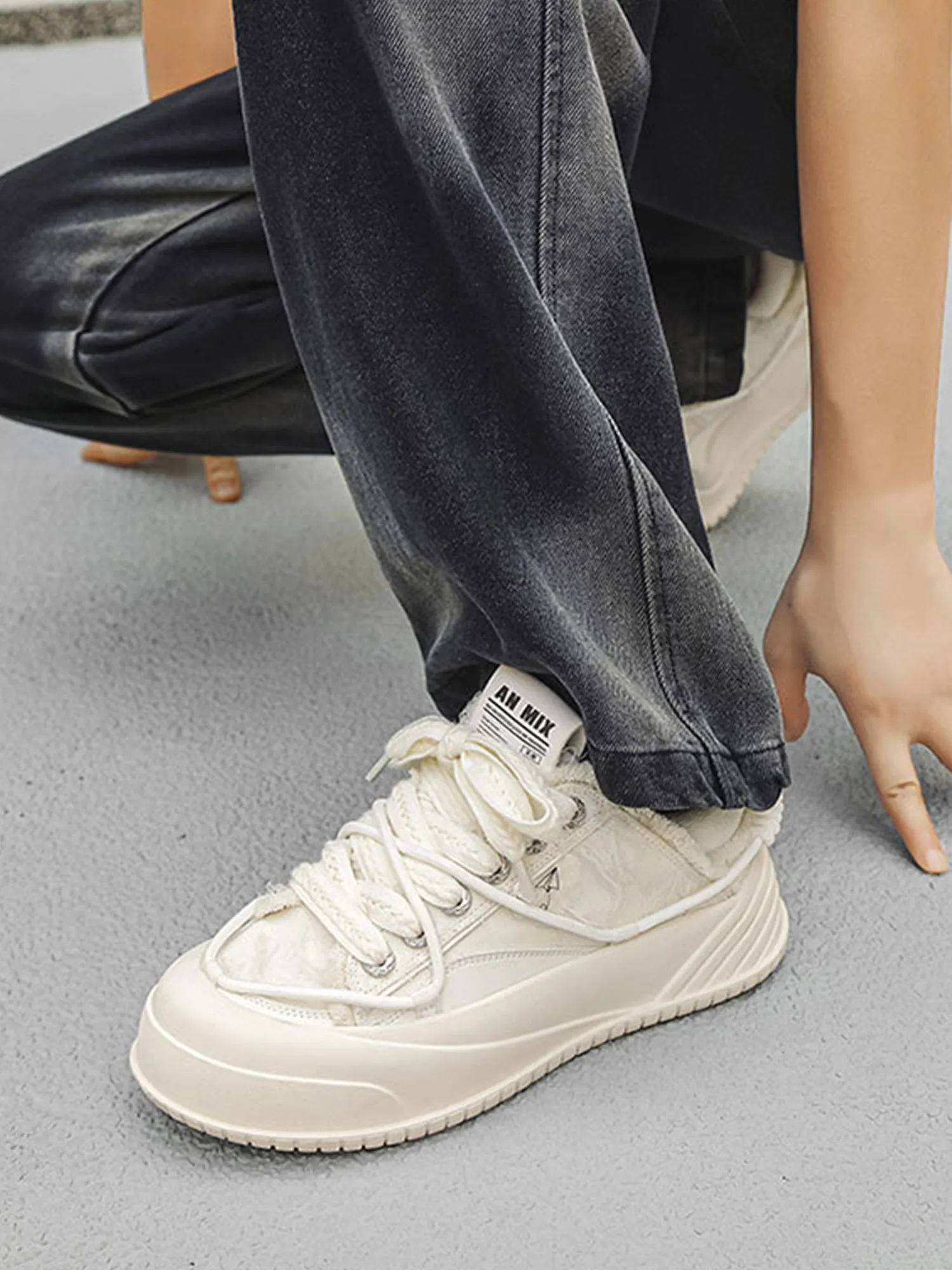 Thesupermade Canvas Paper Plane Street Rap Sneakers - 2155 sold by Thesupermade product image thumbnail 3