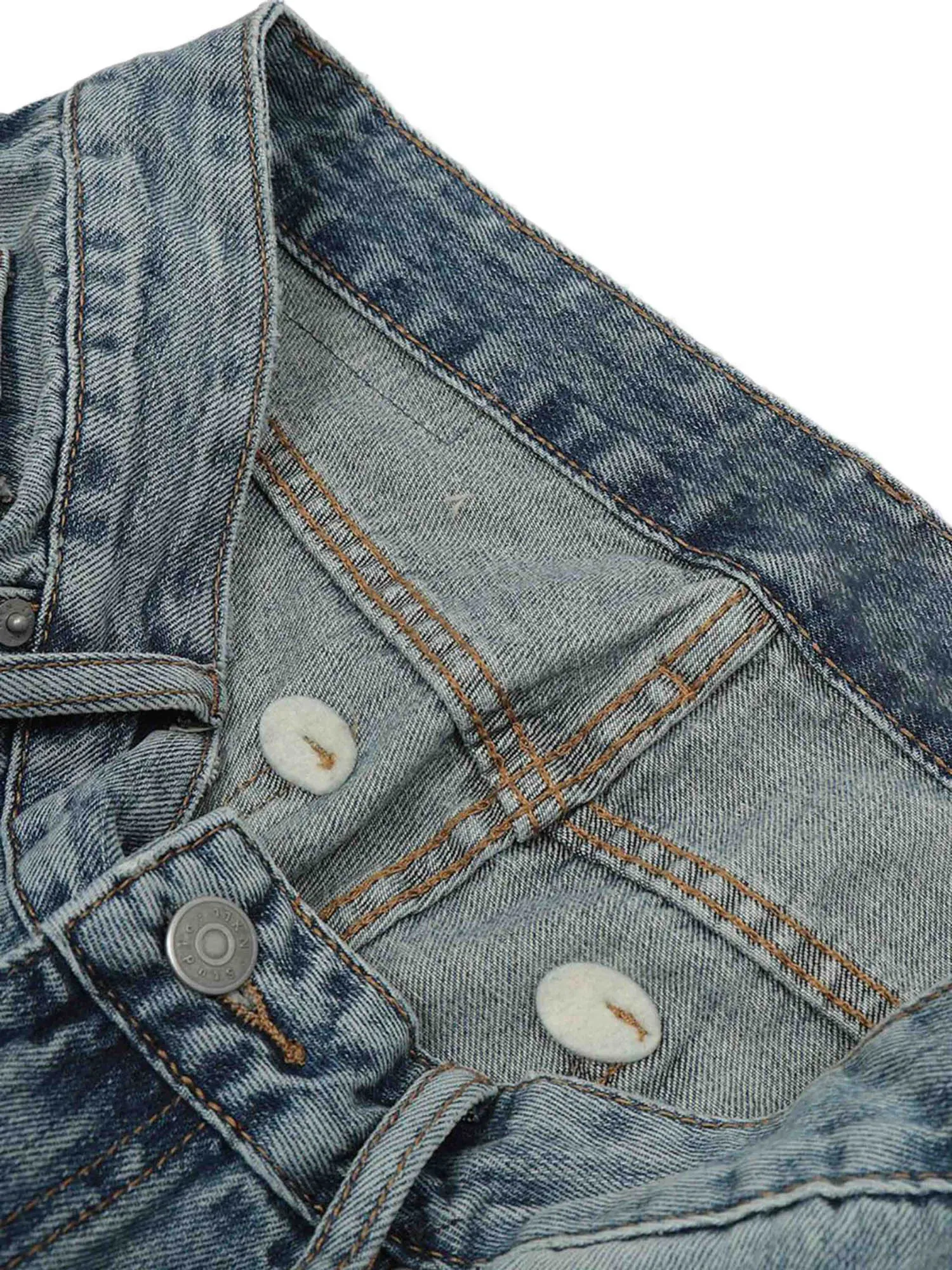 Thesupermade Washed Graffiti Ripped Jeans sold by Thesupermade product image thumbnail 5