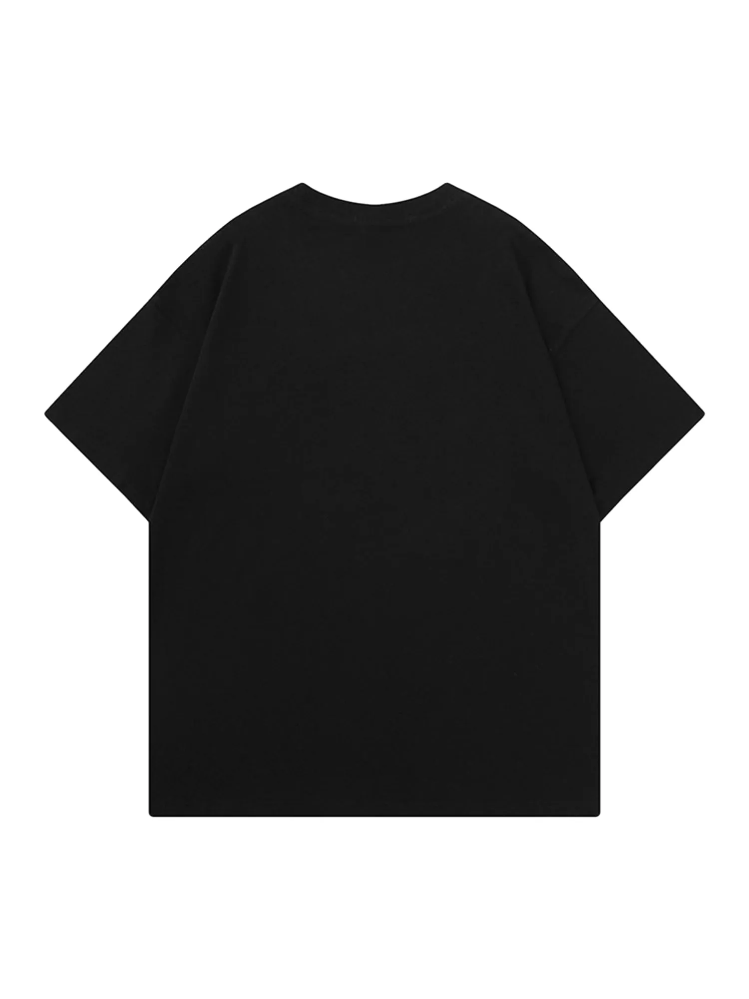 Thesupermade Retro Cartoon Print Loose T-shirt sold by Thesupermade product image thumbnail 3