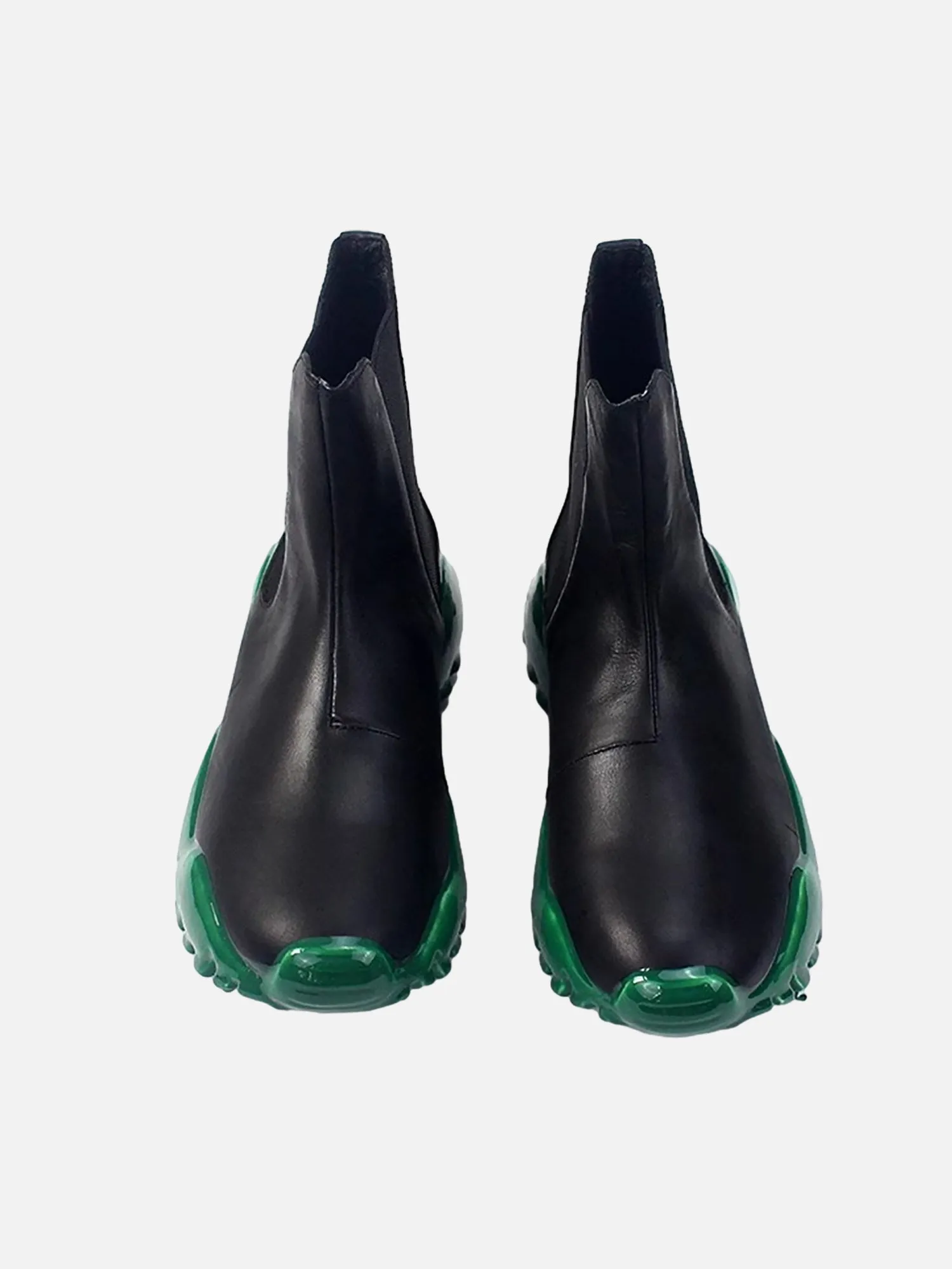 Glue Ankle Boots Melt-soled Dissolved Cowhide Chelsea Boots sold by Thesupermade product image thumbnail 4