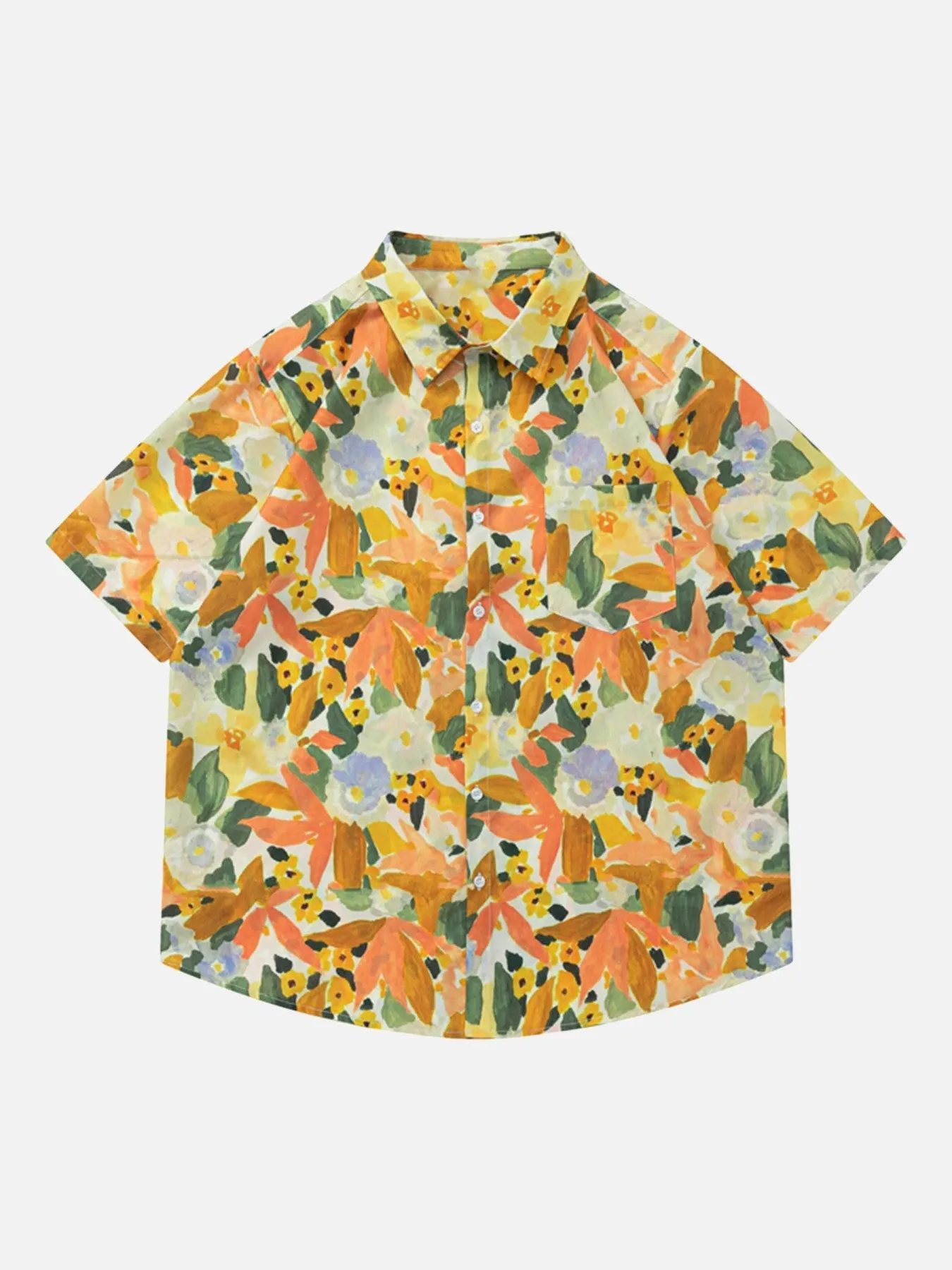 Thesupermade Spring And Summer Full Print Short Sleeve Shirt sold by Thesupermade
