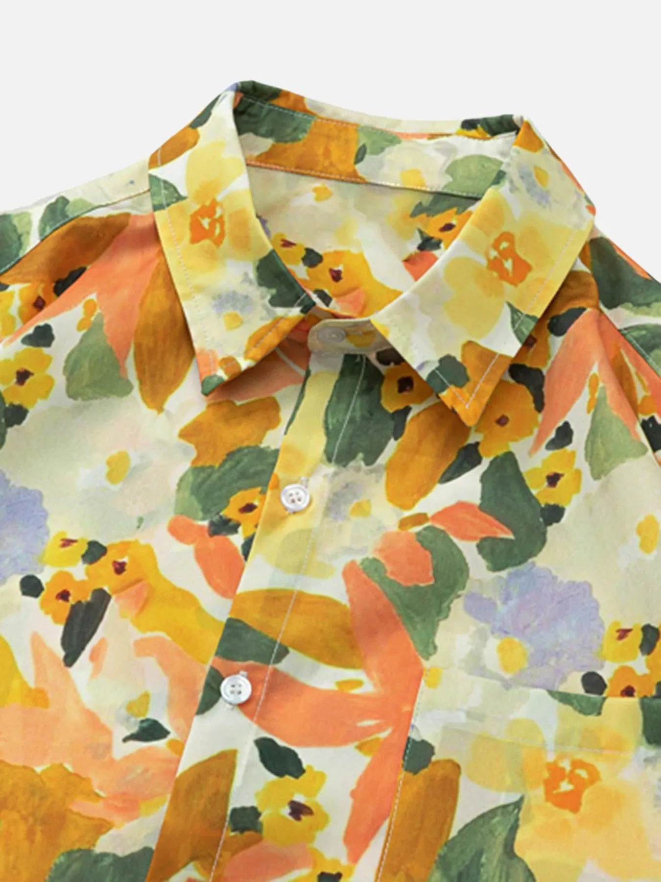 Thesupermade Spring And Summer Full Print Short Sleeve Shirt sold by Thesupermade product image thumbnail 3